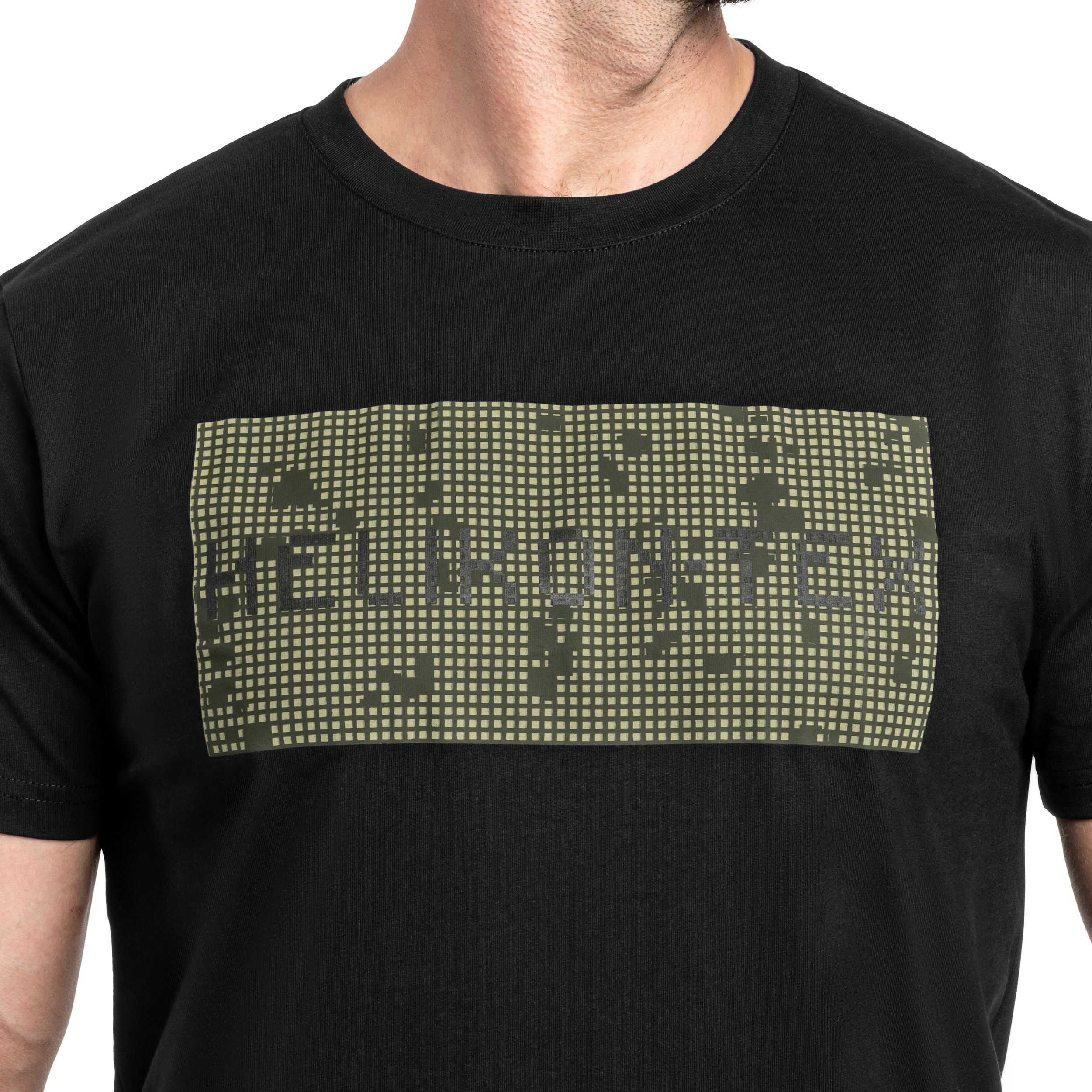 Helikon-Tex & Camo T-Shirt - Black/Desert Night Camo