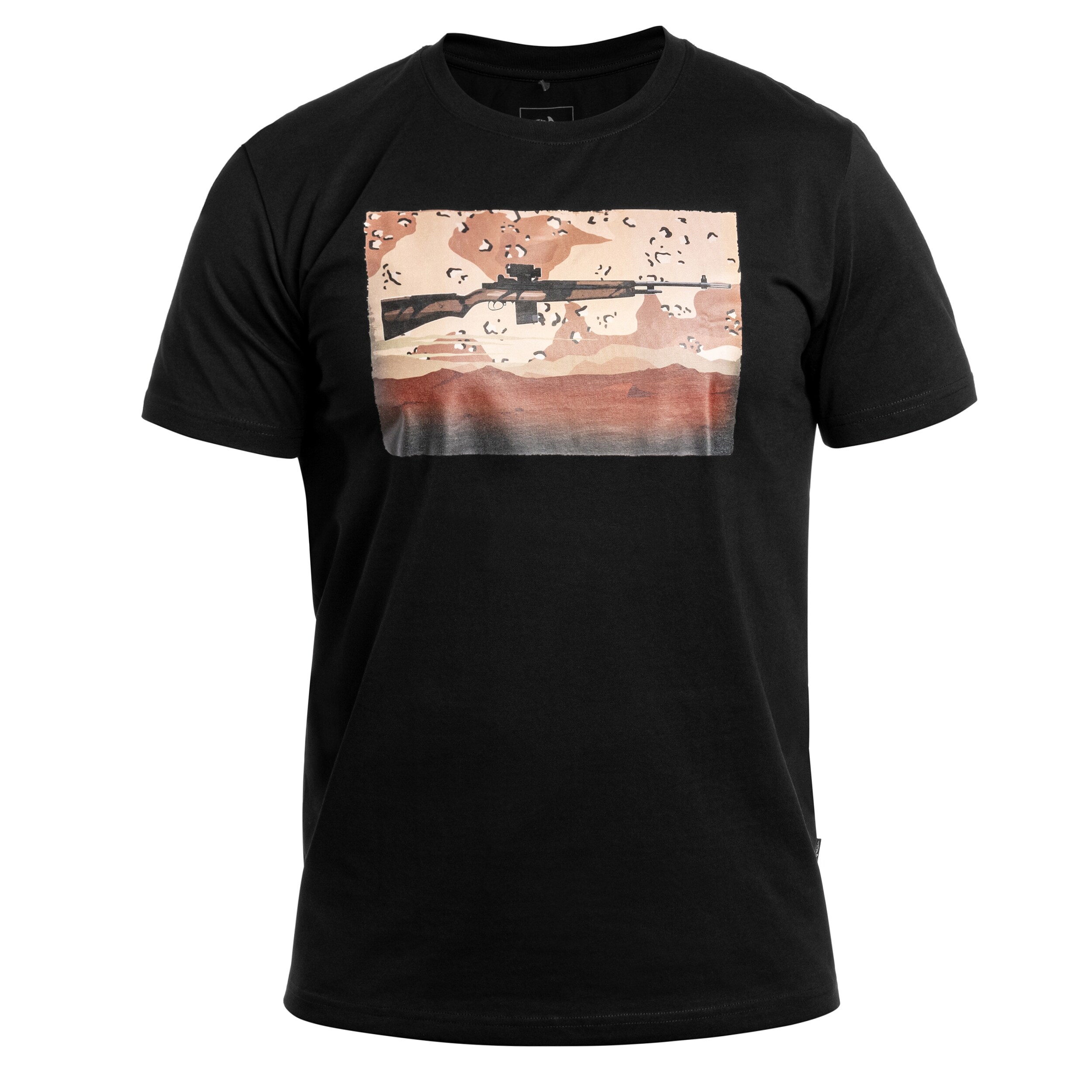 Helikon-Tex M14 T-Shirt - Black/6 Color Desert