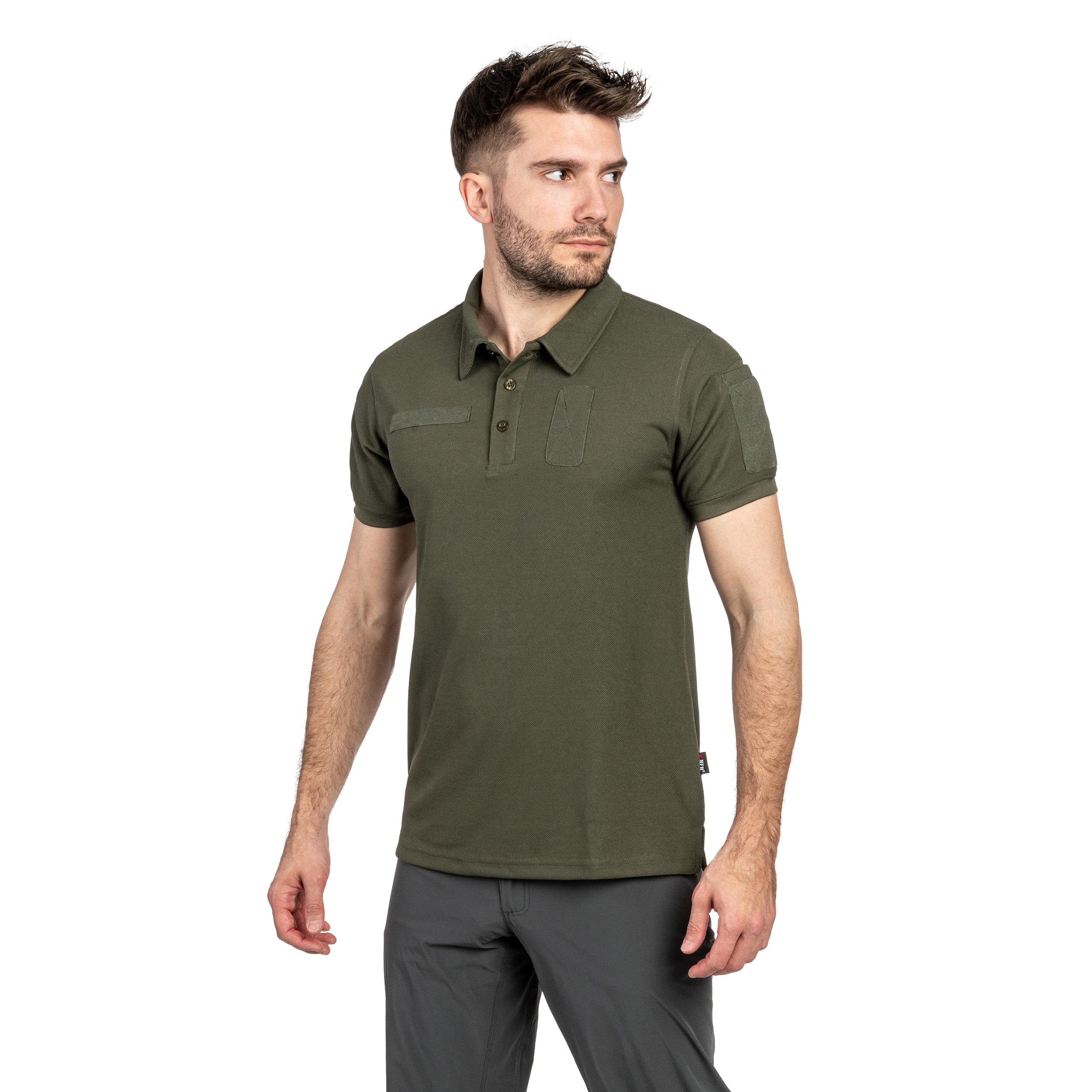 Koszulka polo MFH Tactical Coolmax - Olive