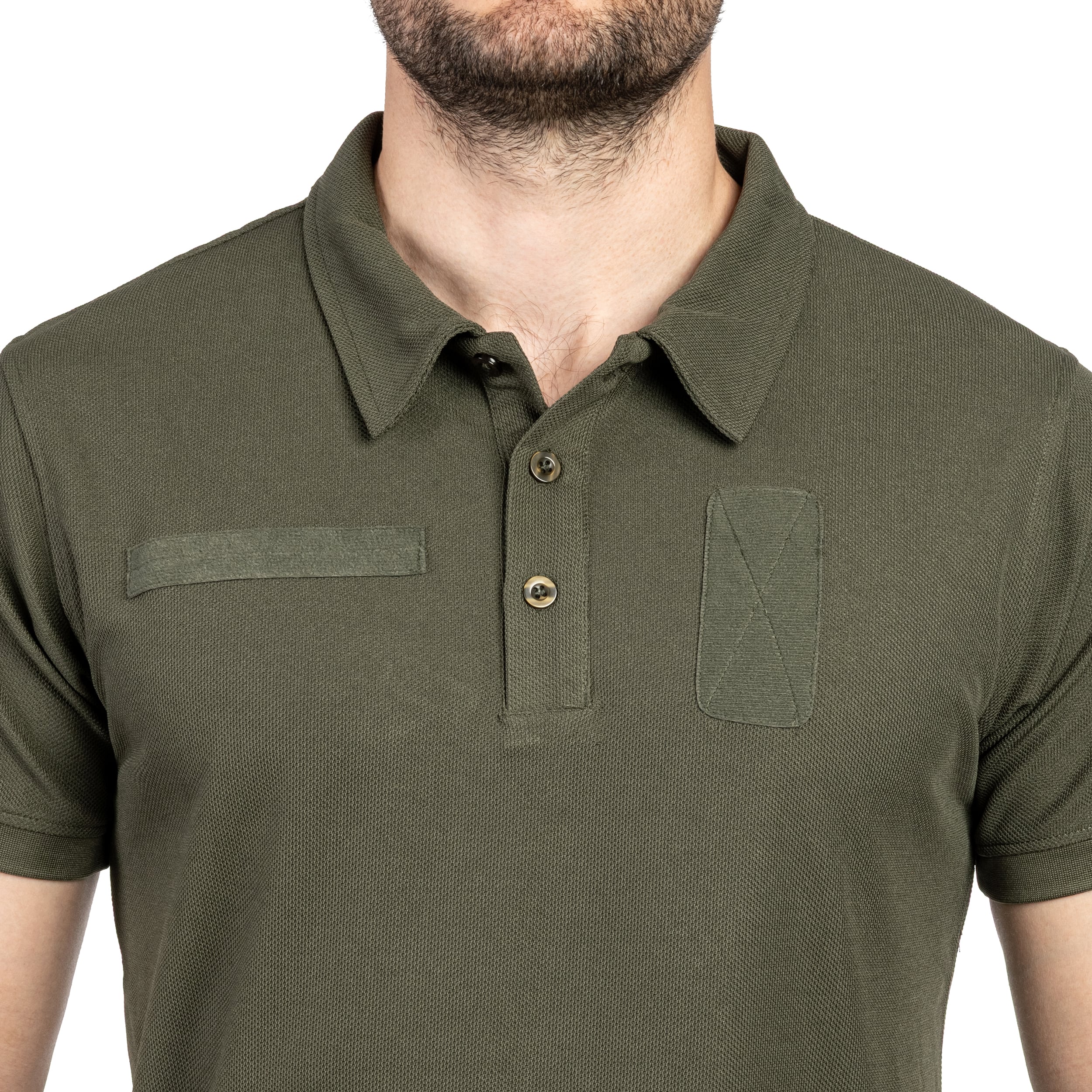 Koszulka polo MFH Tactical Coolmax - Olive