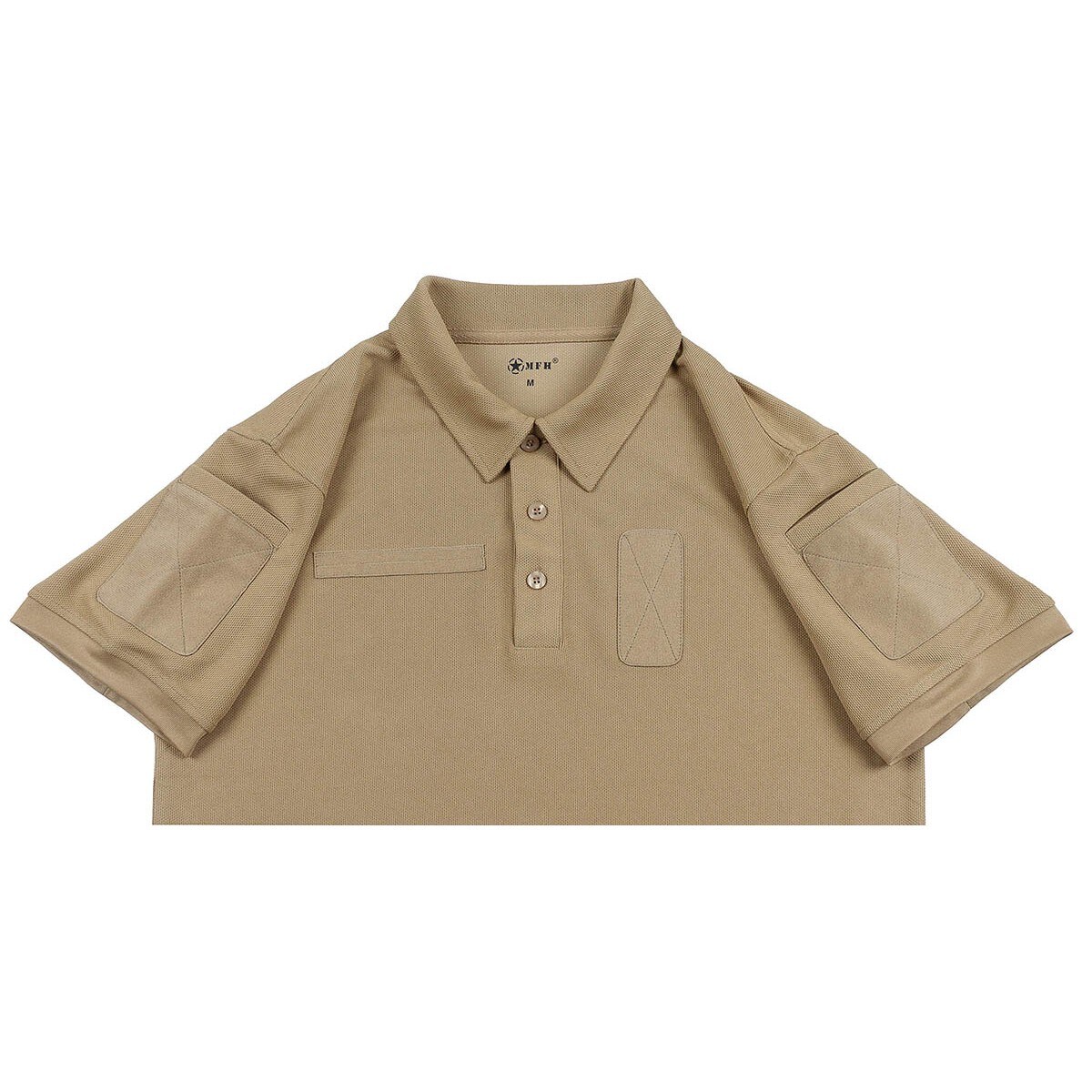 Koszulka polo MFH Tactical Coolmax - Coyote Tan