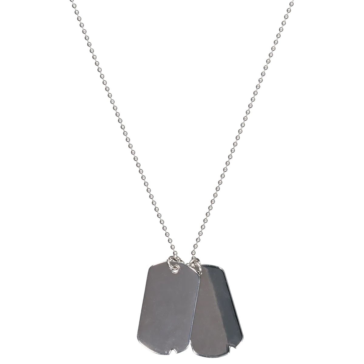 Nieśmiertelnik Alpha Industries Dog Tag Necklace - Silver