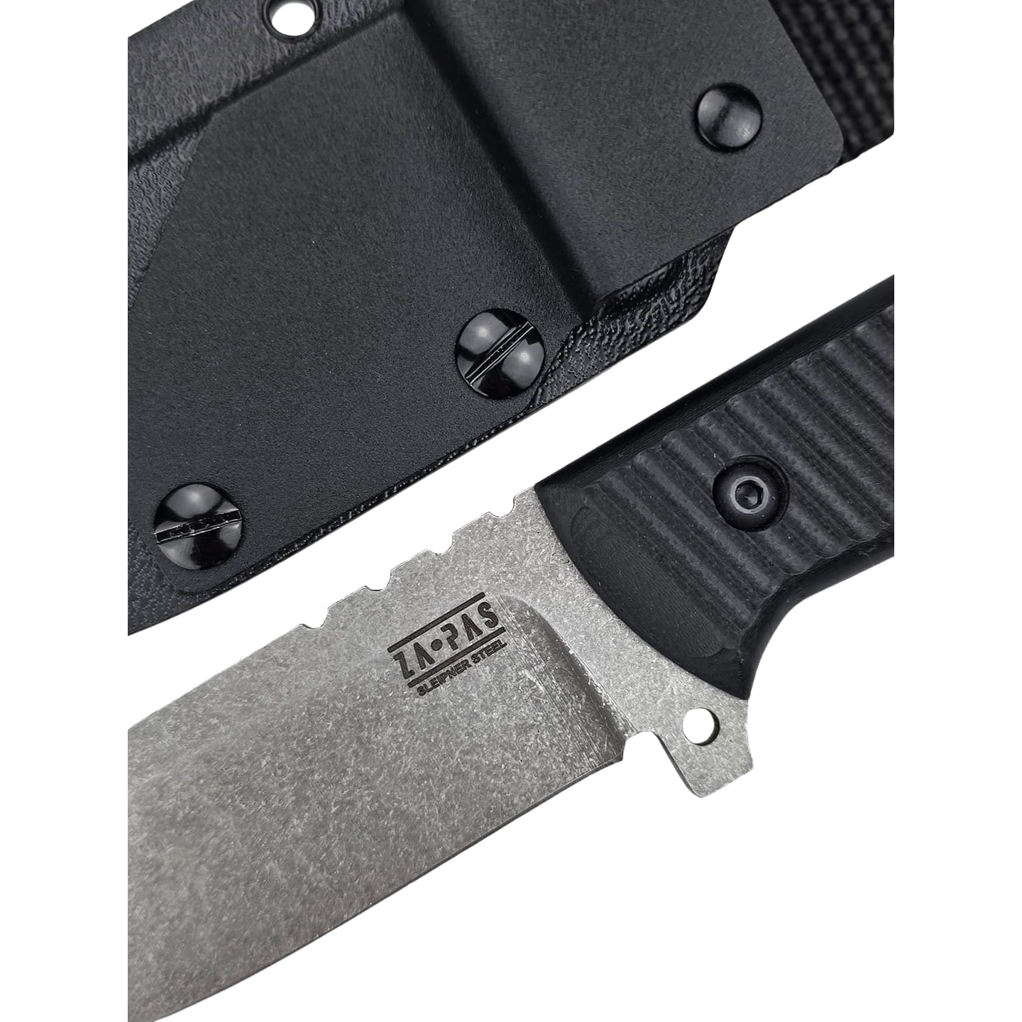 Ніж Za-Pas Little Boy G10 Stonewash - Black