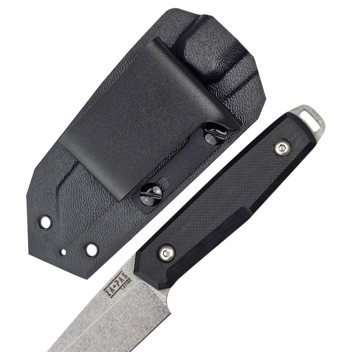 Ніж Za-Pas Geo G10 Stonewash - Black