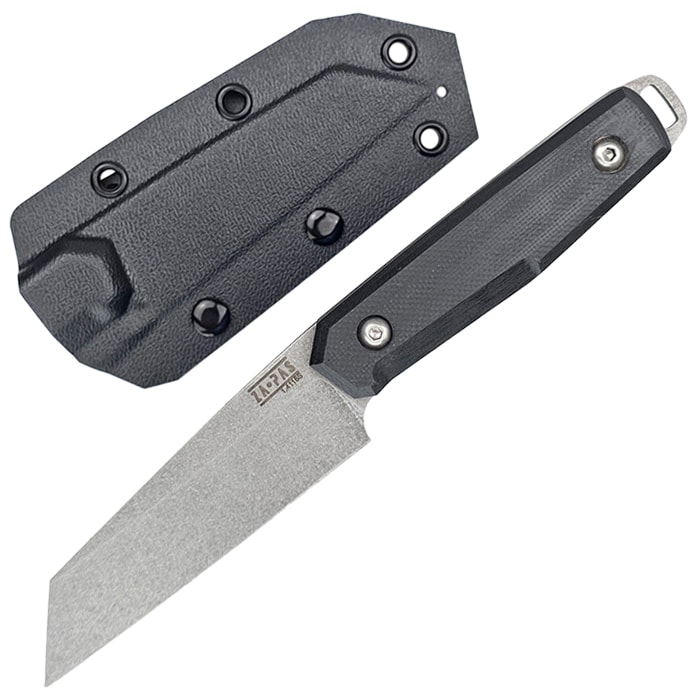 Ніж Za-Pas Geo G10 Stonewash - Black