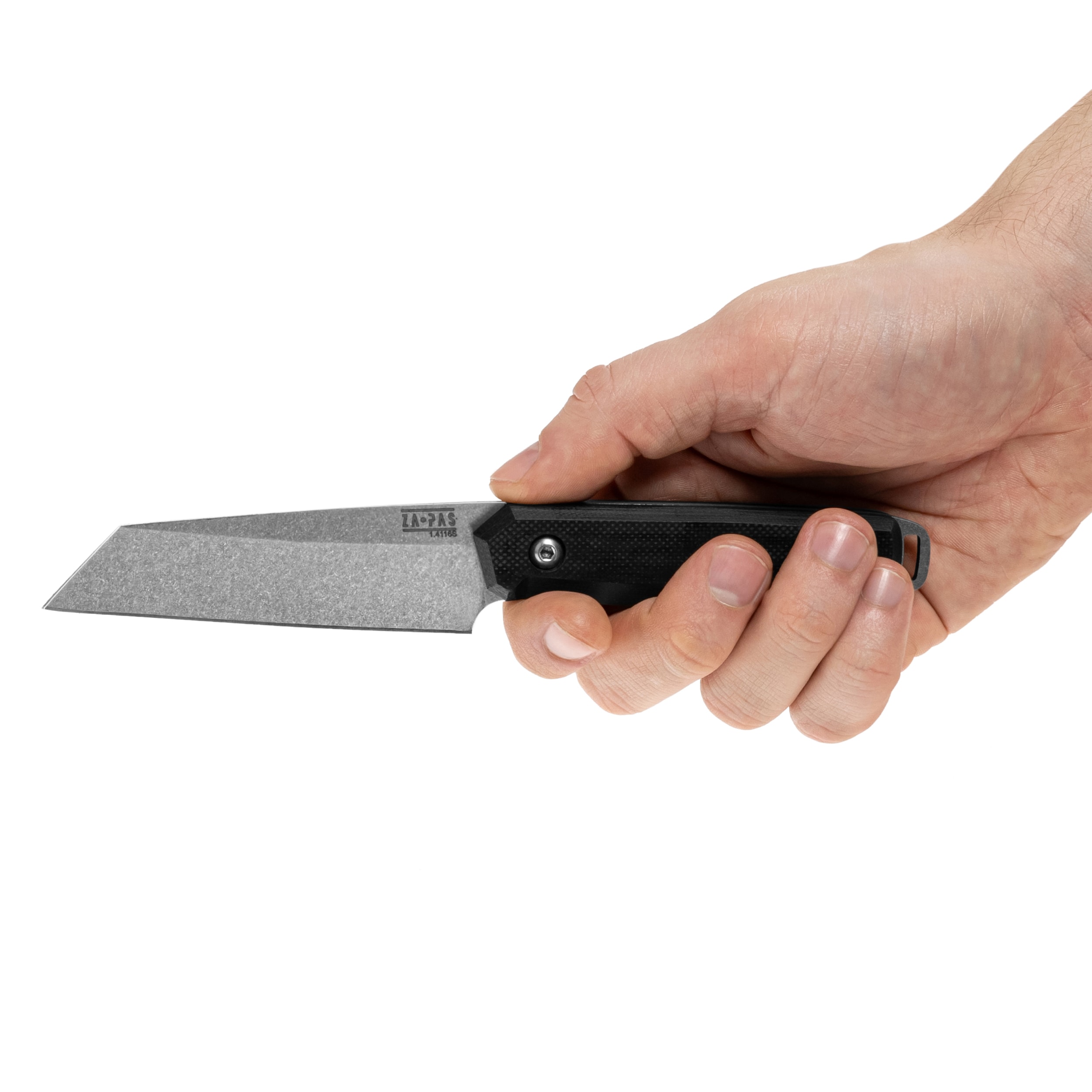 Nóż Za-Pas Geo G10 Stonewash - Black