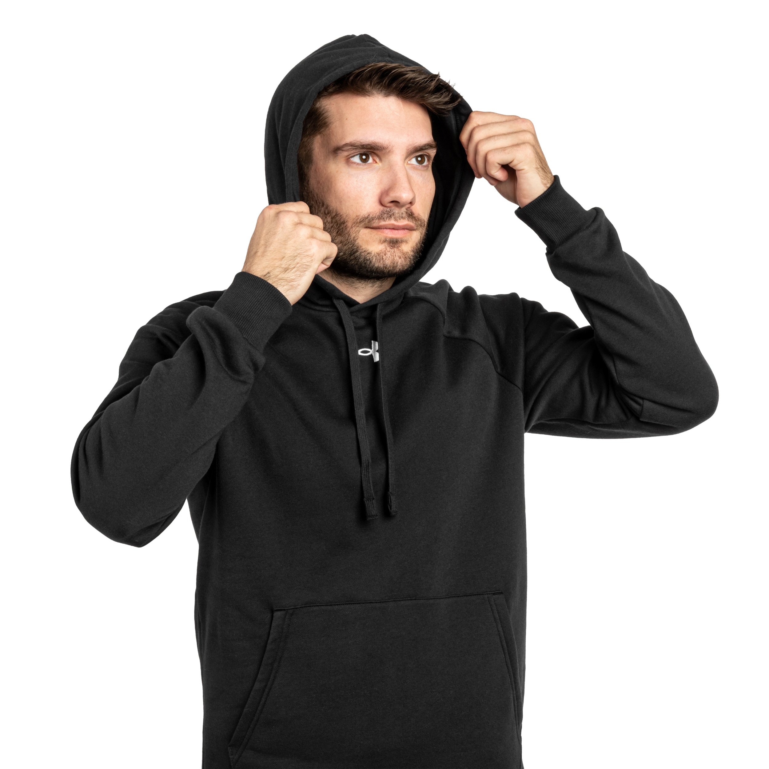 Bluza Under Armour Rival Fleece - Black/White