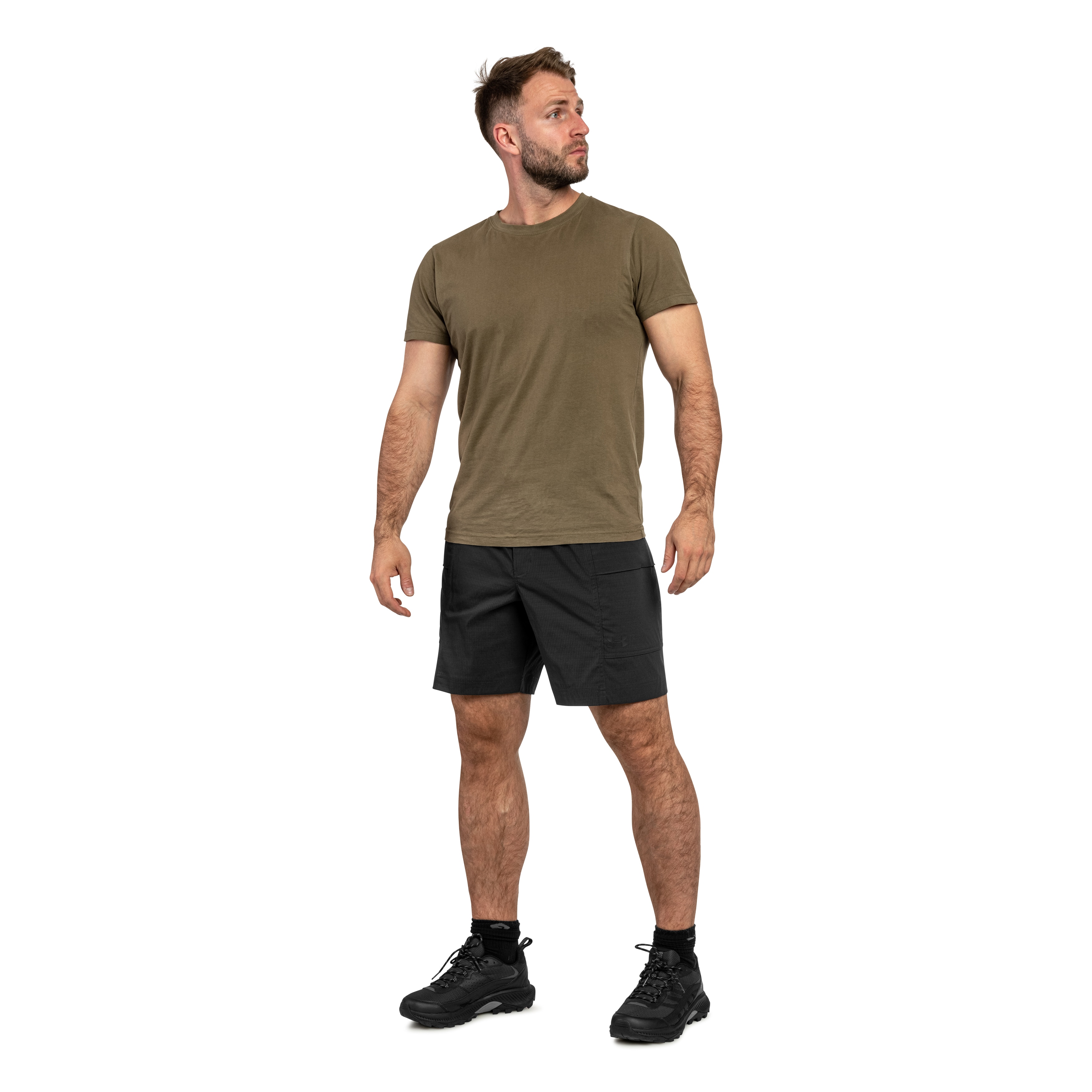 Szorty Under Armour Explor Hike - Anthracite/Black
