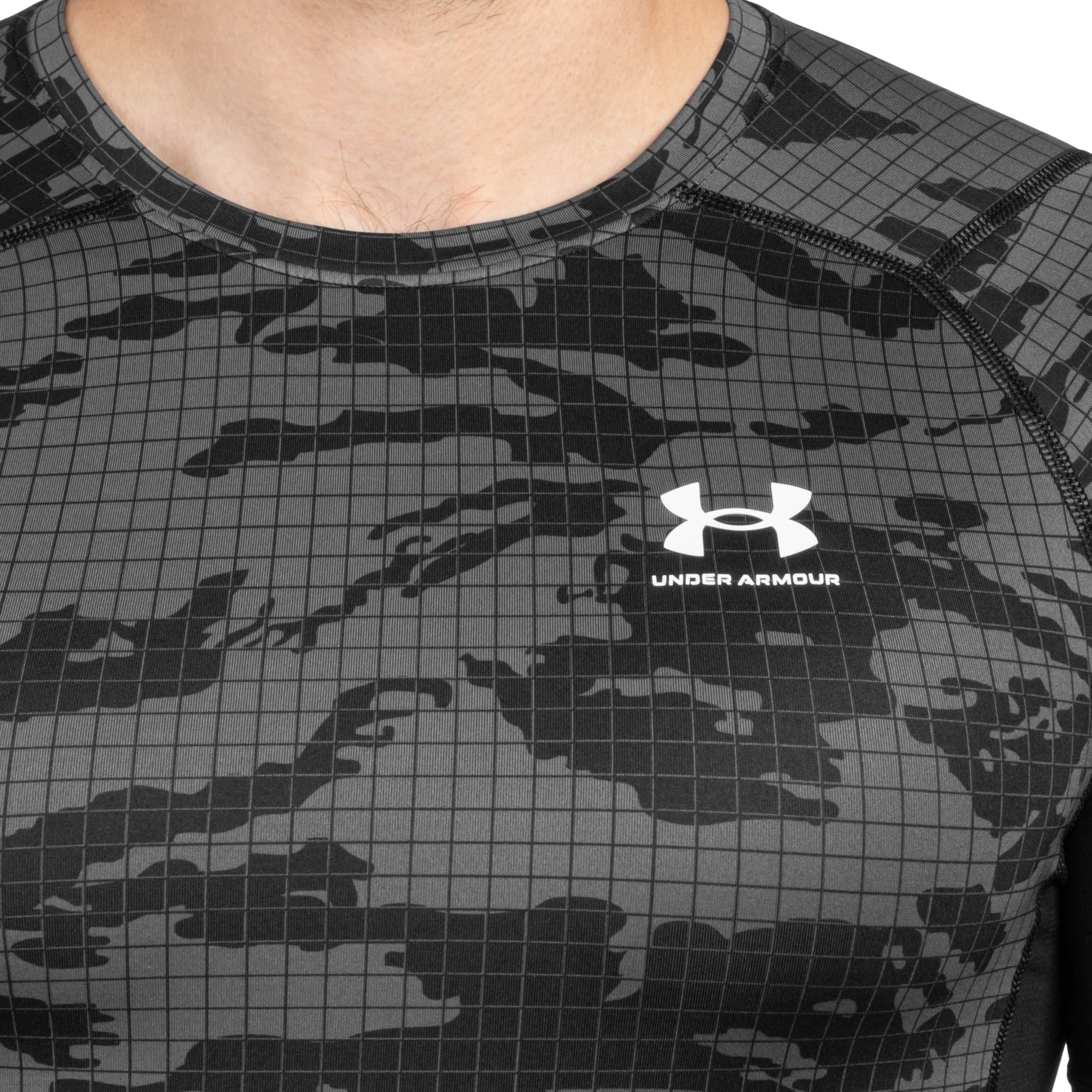 Koszulka termoaktywna Under Armour HeatGear Printed - Black