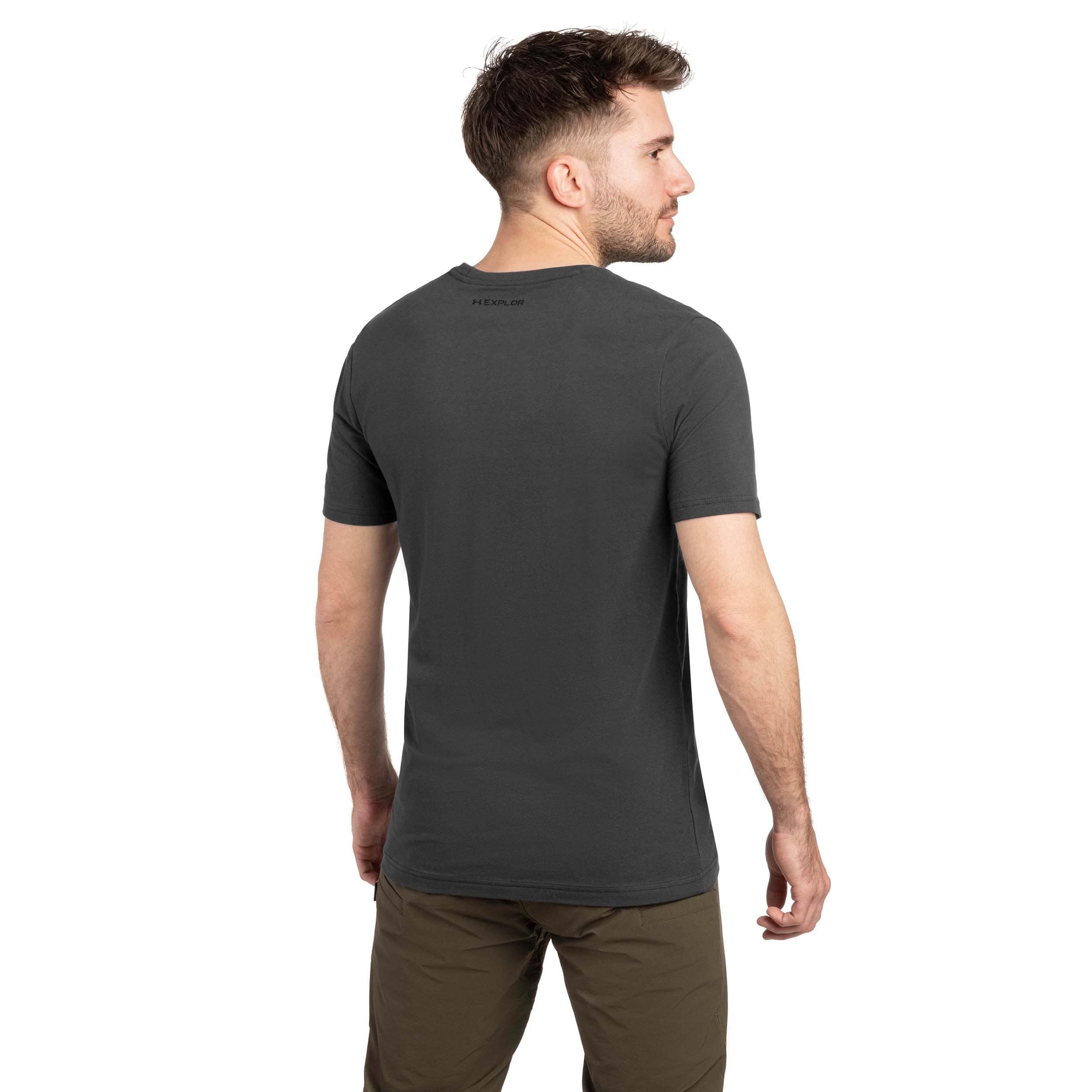 Koszulka T-shirt Under Armour Explor Graphic - Anthracite/Summit White