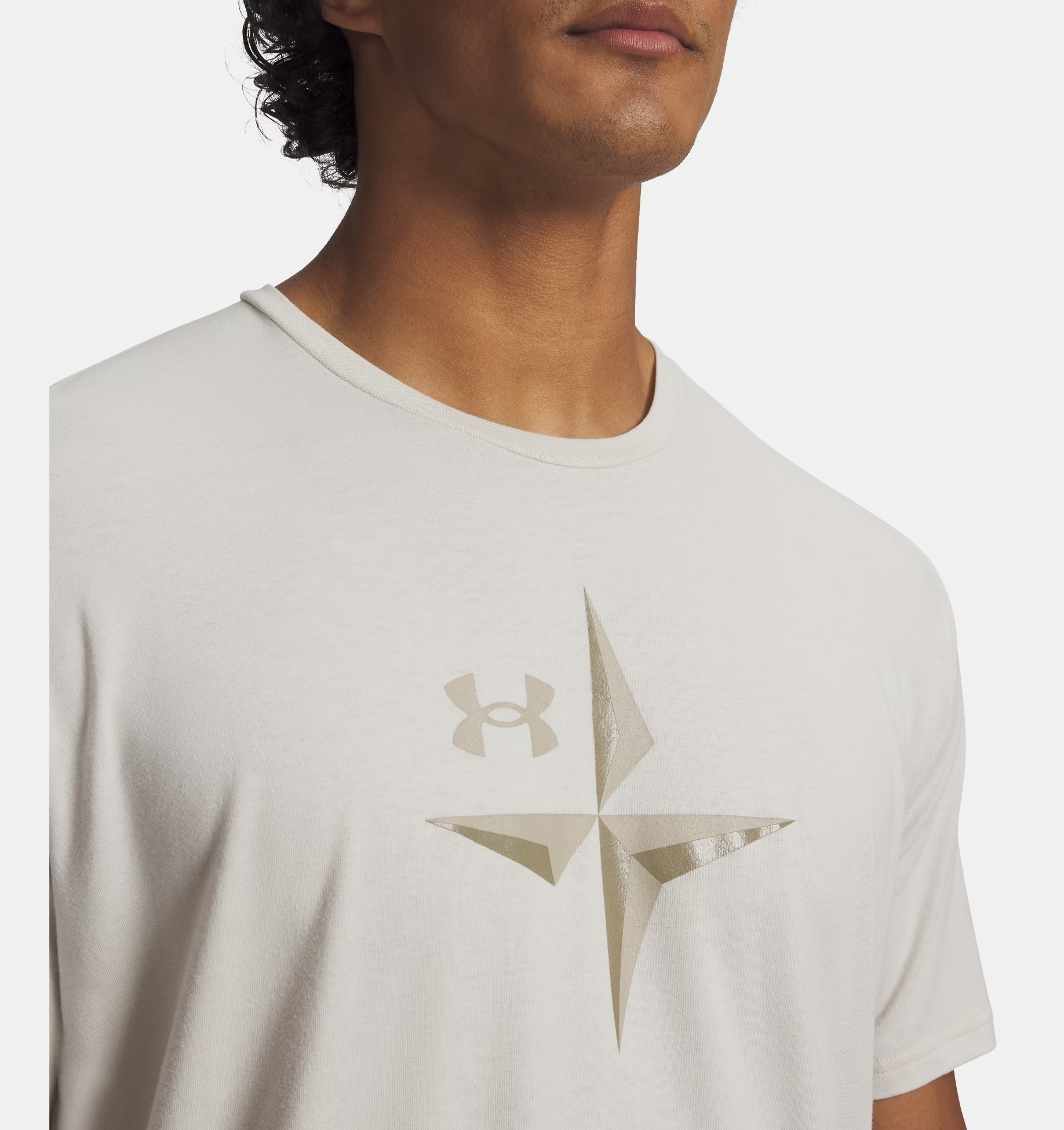 Футболка T-shirt Under Armour Explor Graphic - Summit White/City Khaki