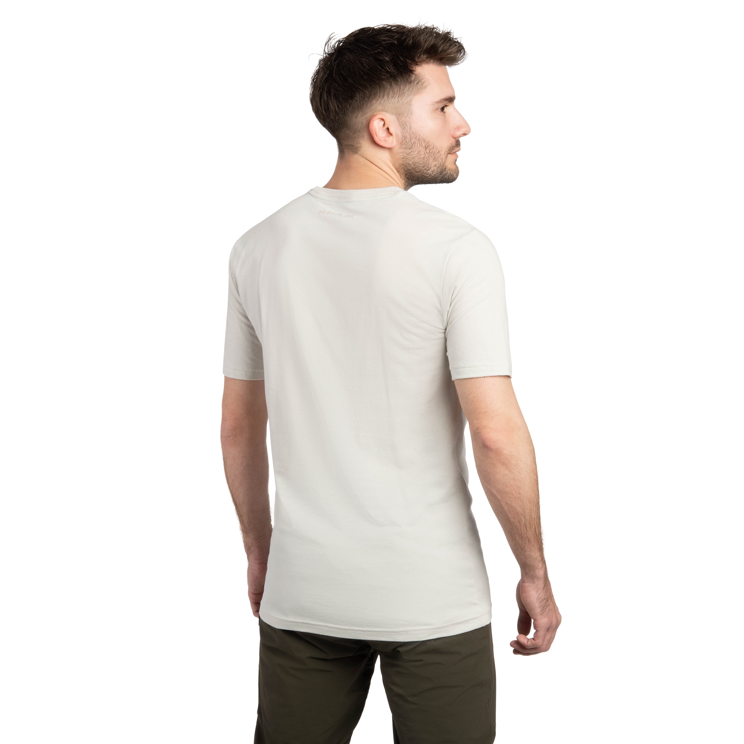Koszulka T-shirt Under Armour Explor Graphic - Summit White/City Khaki