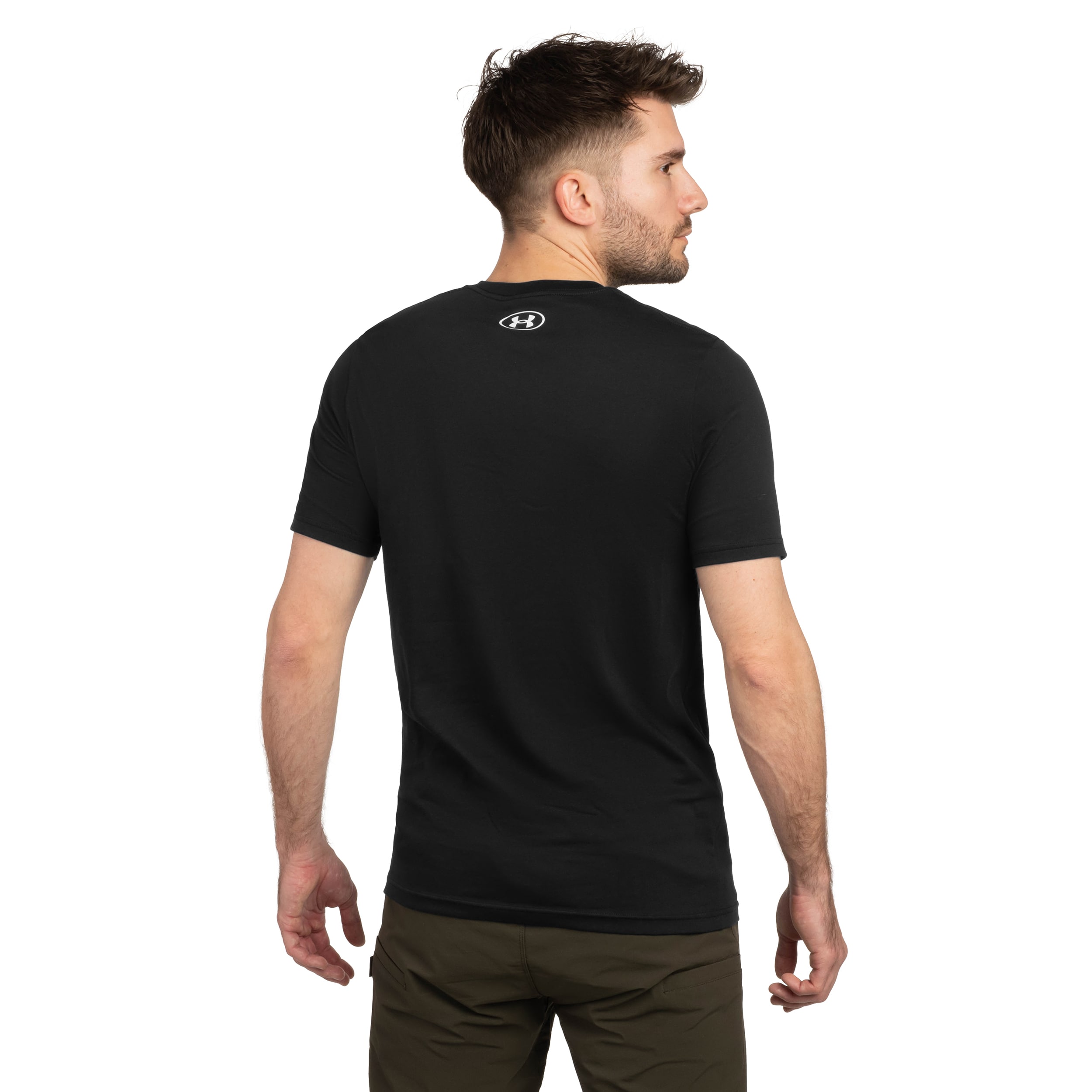 Koszulka T-shirt Under Armour UA ABC Camo Boxed Logo - Black/White