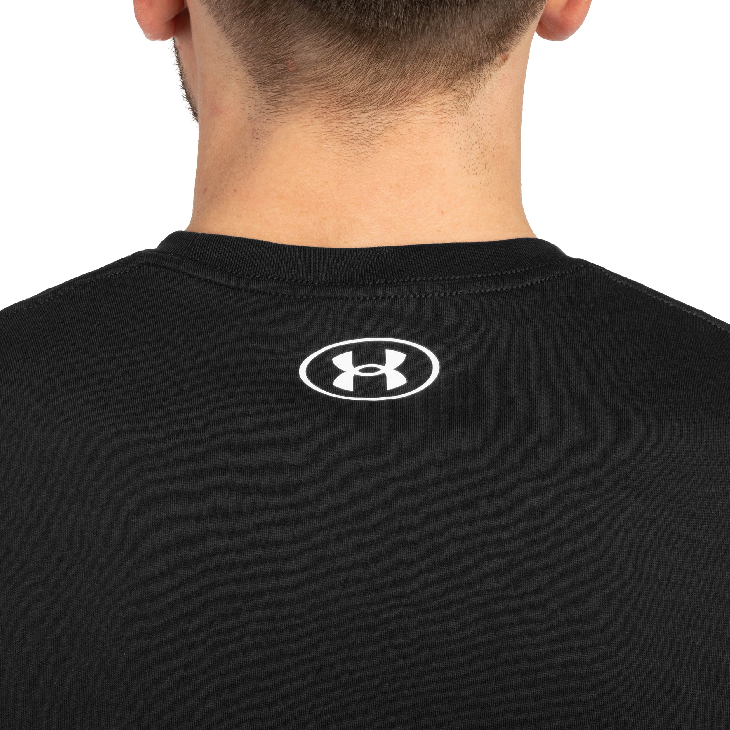 Koszulka T-shirt Under Armour UA ABC Camo Boxed Logo - Black/White