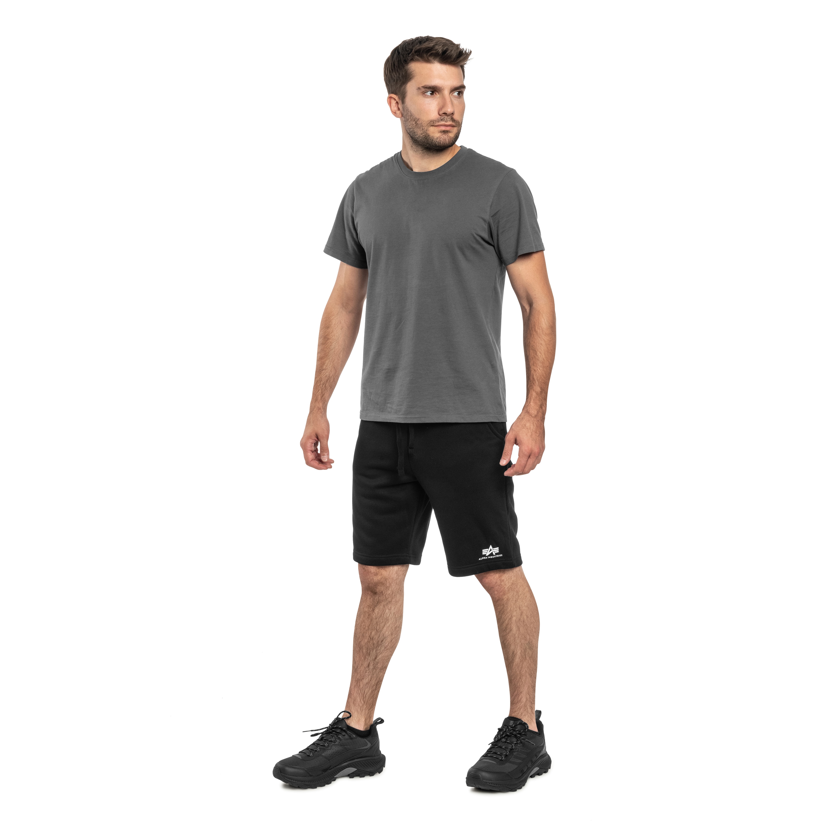 Szorty Alpha Industries Basic Small Logo II Short - Black