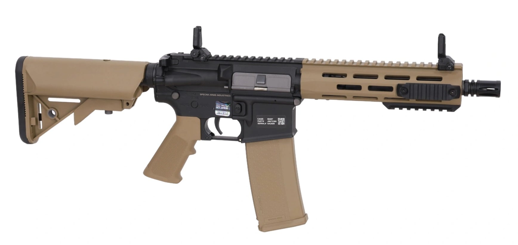 Штурмова гвинтівка AEG Specna Arms SA-F14 Flex Gen. 2 Gate X-ASR - Half-Tan