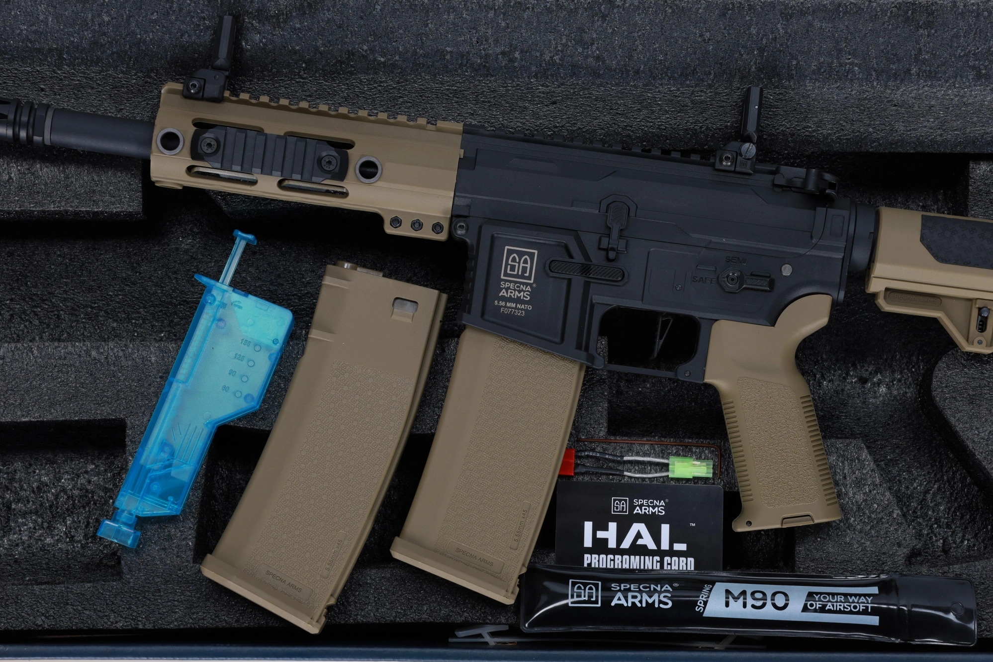 Штурмова гвинтівка AEG Specna Arms SA-F04 Flex Gen. 2 BLDC HAL ETU - Half-Tan