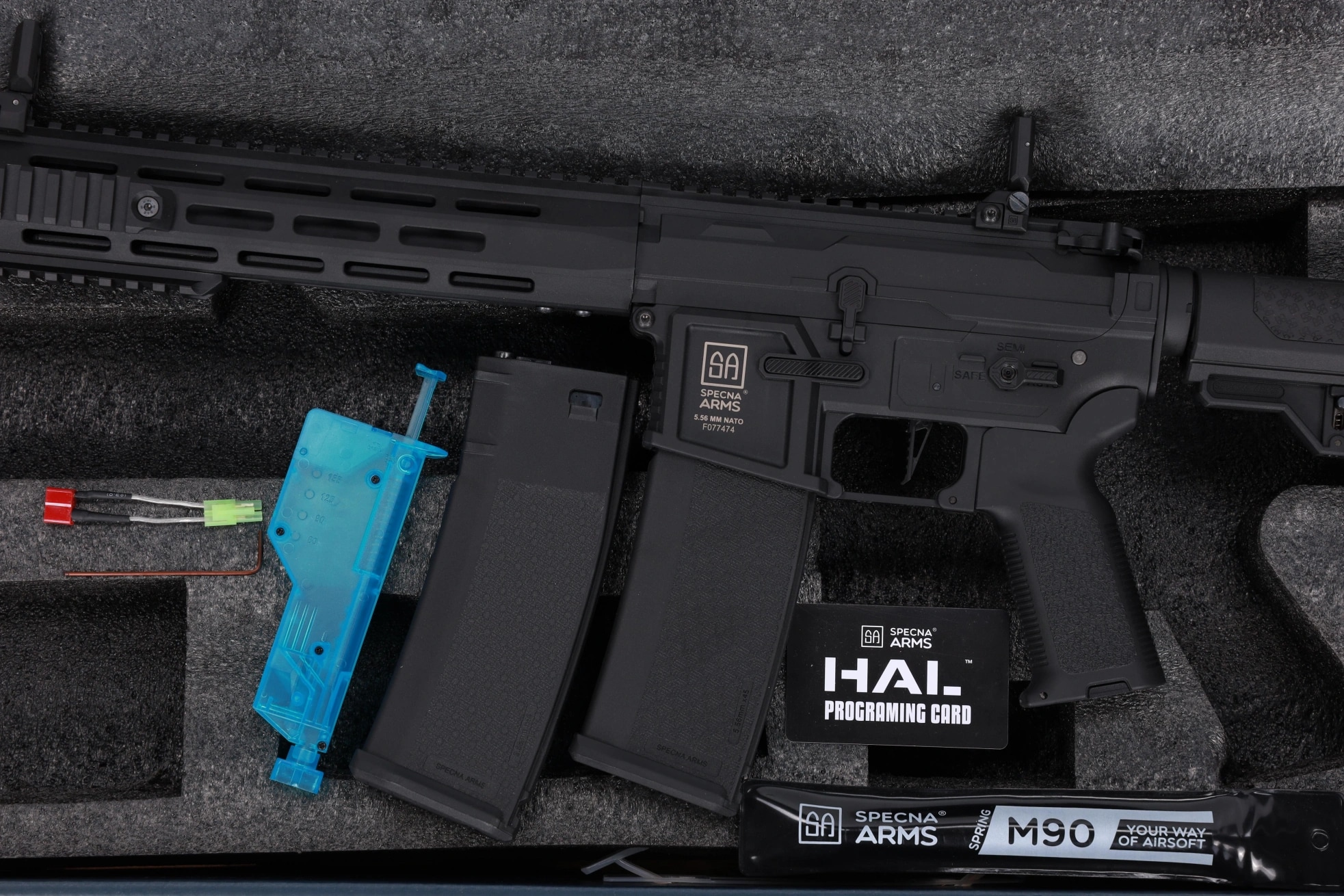 Штурмова гвинтівка AEG Specna Arms SA-F03 FLEX Gen.2 BLDC HAL ETU - Black