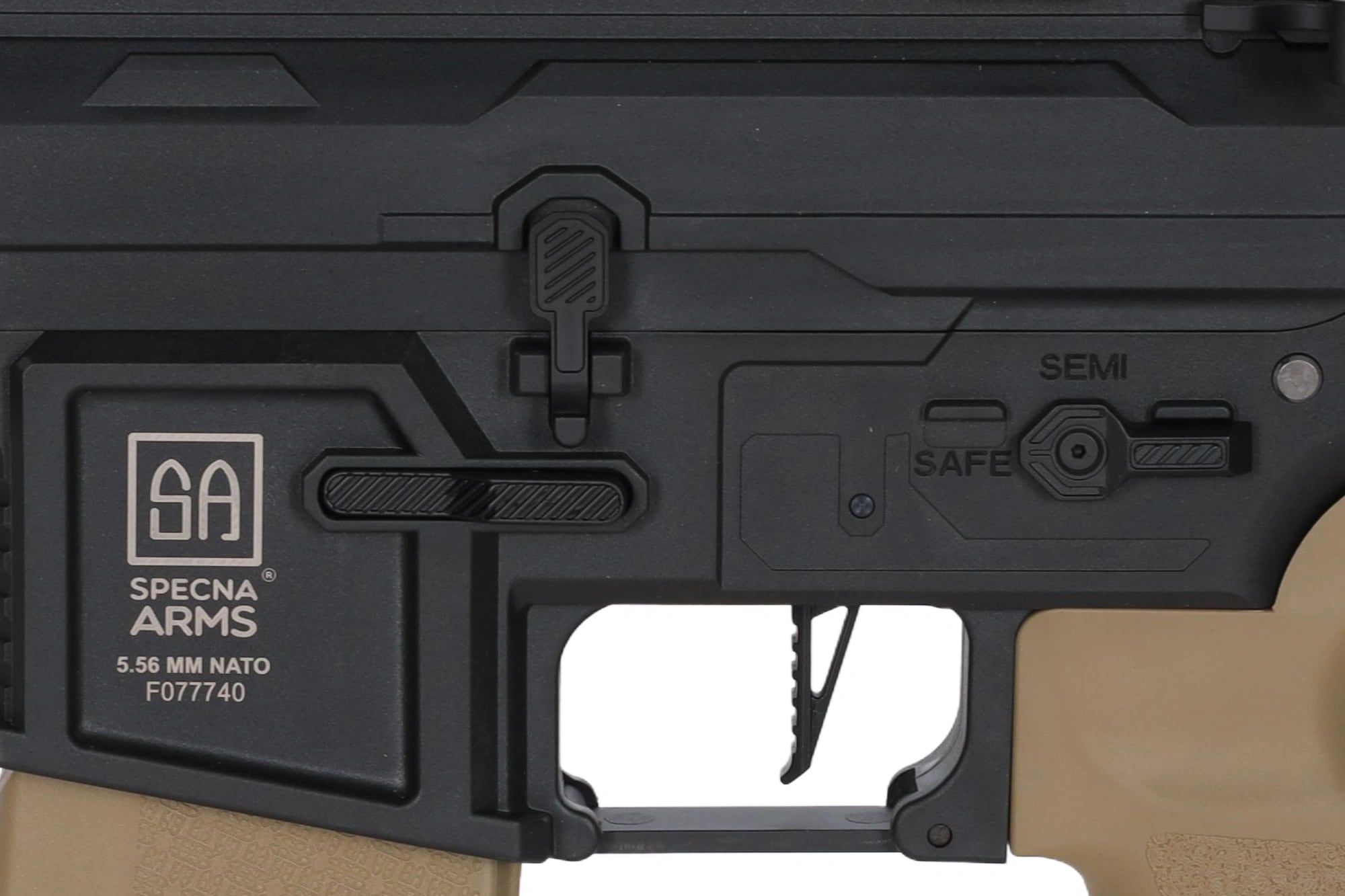 Штурмова гвинтівка AEG Specna Arms SA-F03 FLEX Gen.2 BLDC HAL ETU - Half-Tan