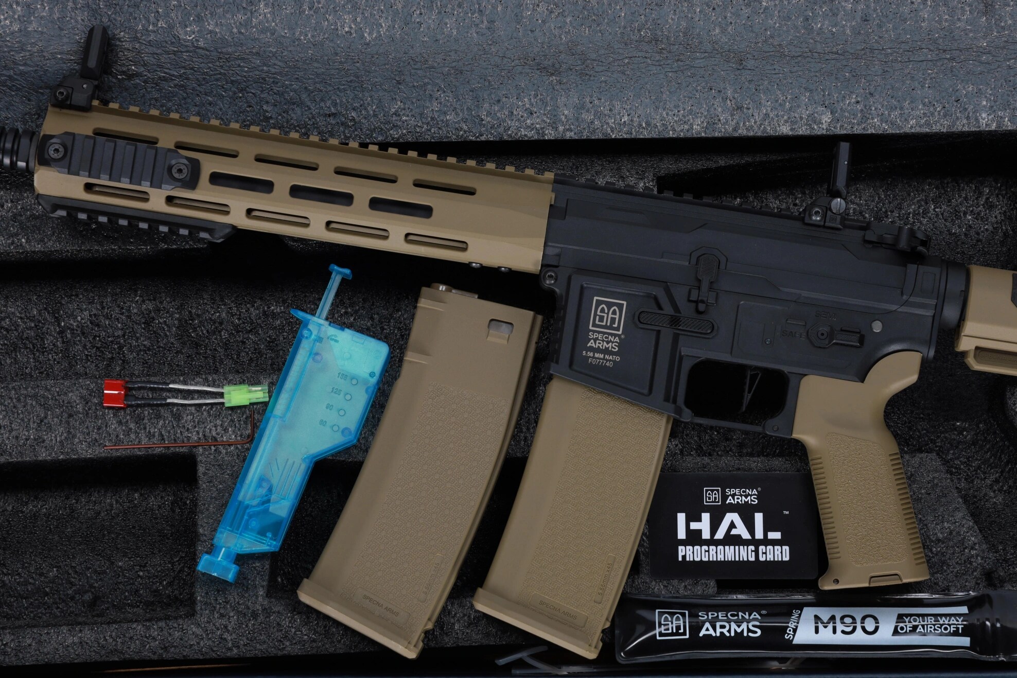 Штурмова гвинтівка AEG Specna Arms SA-F03 FLEX Gen.2 BLDC HAL ETU - Half-Tan