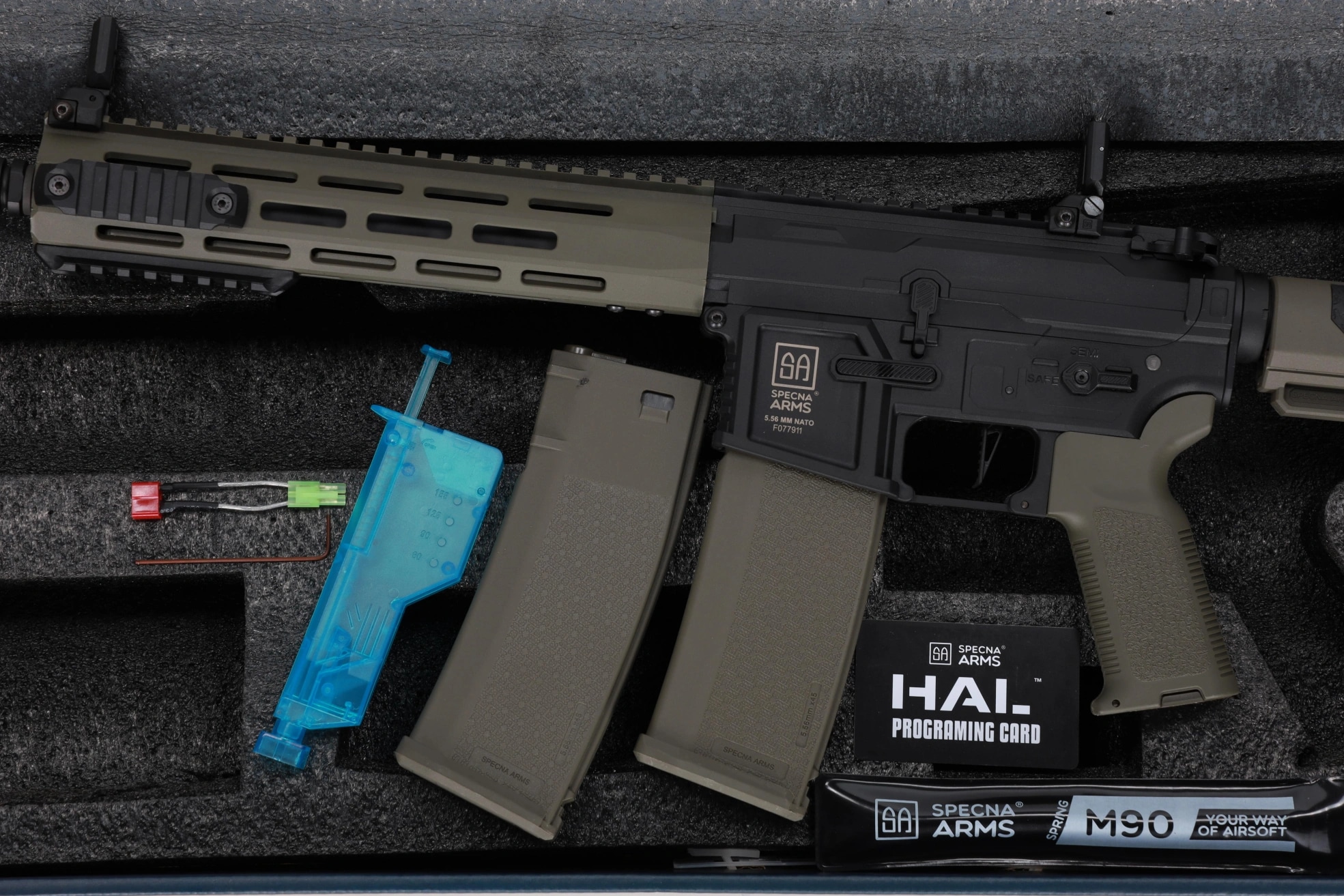 Штурмова гвинтівка AEG Specna Arms SA-F03 FLEX BLDC HAL ETU Gen.2 - Olive