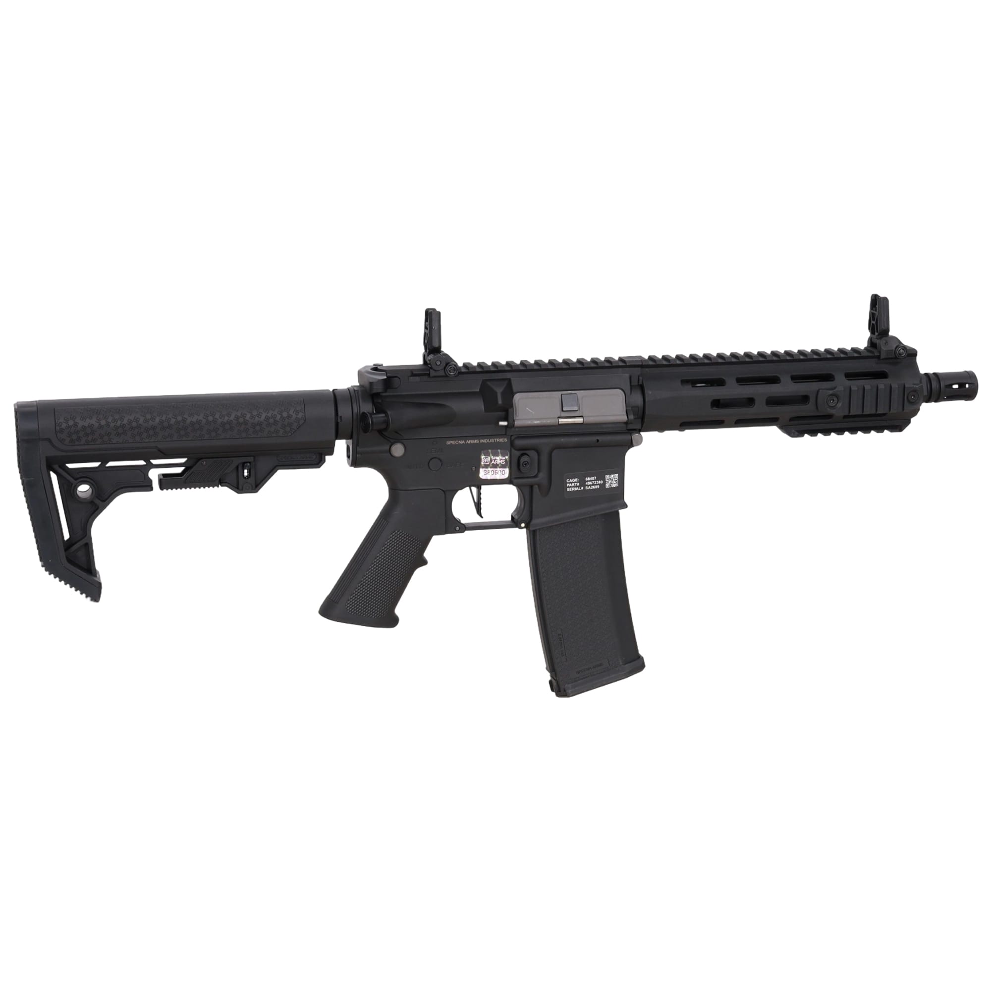 Karabinek szturmowy AEG Specna Arms SA-F14 Flex HAL ETU Gen. 2 - Black