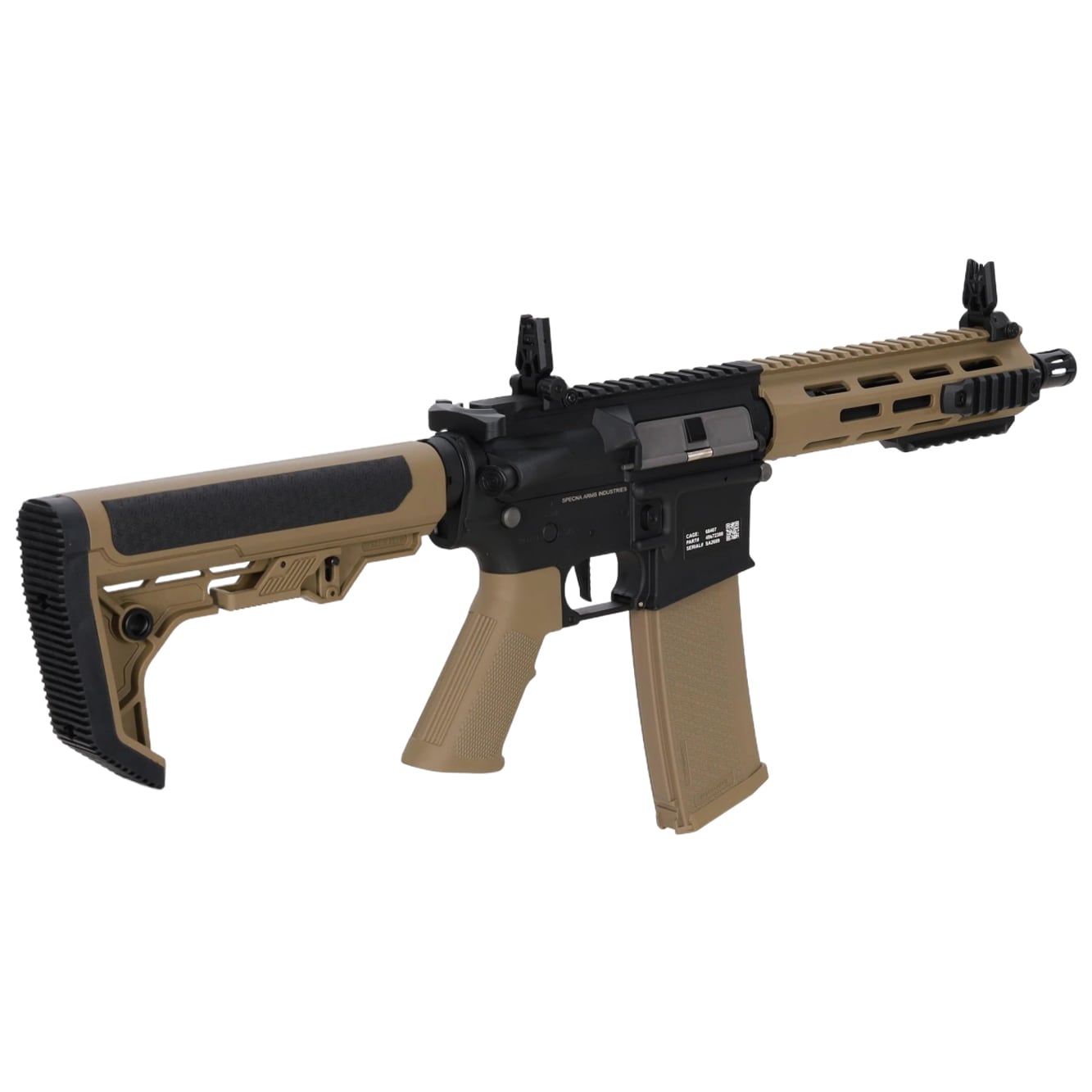 Karabinek szturmowy AEG Specna Arms SA-F14 Flex HAL ETU Gen. 2 - Half-Tan