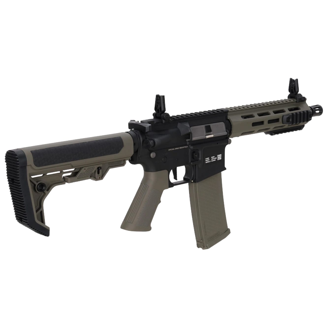 Karabinek szturmowy AEG Specna Arms SA-F14 Flex HAL ETU Gen. 2 - Olive