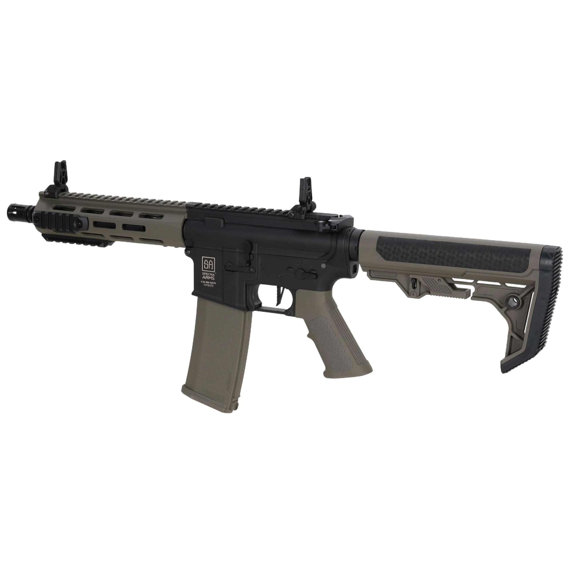 Karabinek szturmowy AEG Specna Arms SA-F14 Flex HAL ETU Gen. 2 - Olive