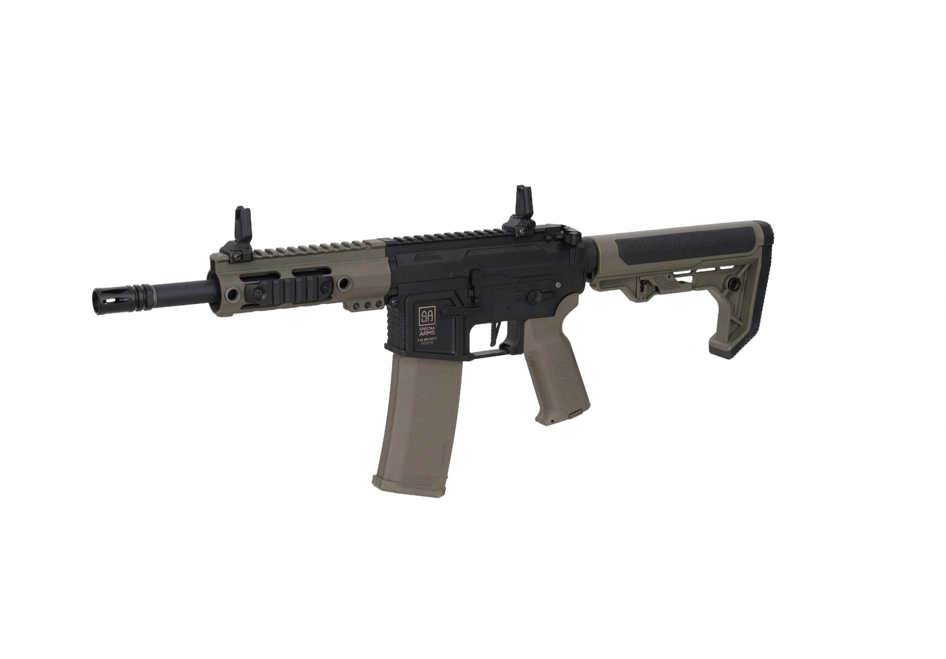 Karabinek szturmowy AEG Specna Arms SA-F04 Flex Gen. 2 HAL ETU - Olive