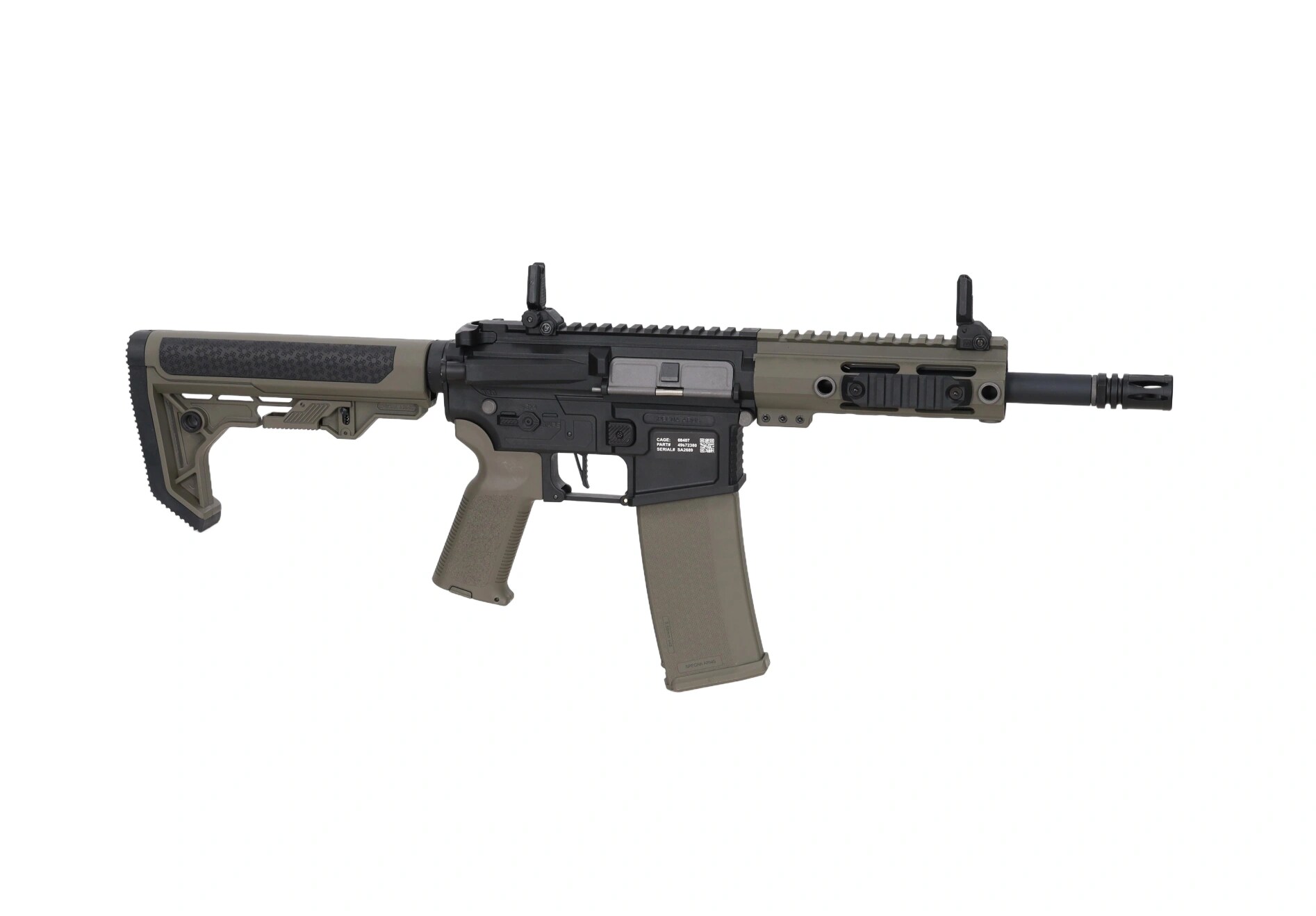 Karabinek szturmowy AEG Specna Arms SA-F04 Flex Gen. 2 HAL ETU - Olive