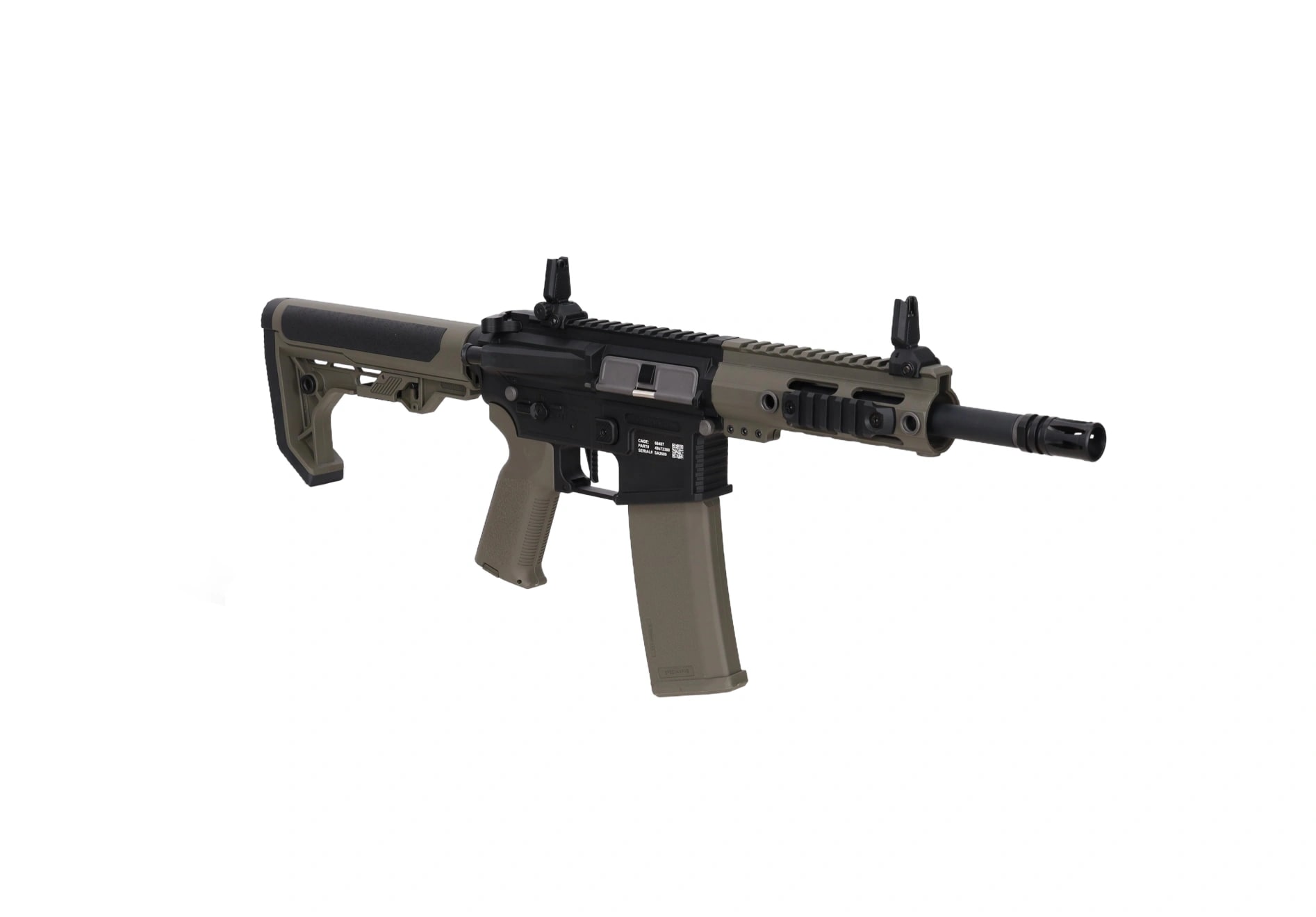 Karabinek szturmowy AEG Specna Arms SA-F04 Flex Gen. 2 HAL ETU - Olive