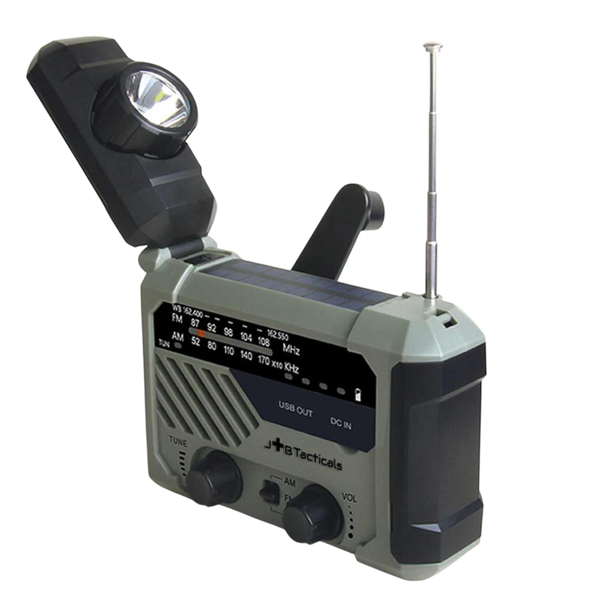Radio alarmowe JB Tacticals JB-02 - Green