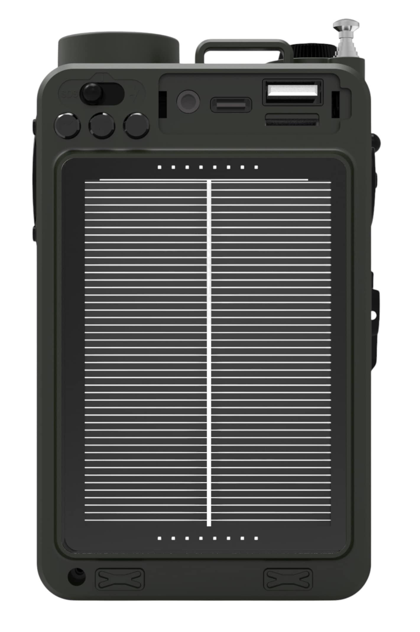 Radio alarmowe JB Tacticals R12 - Green