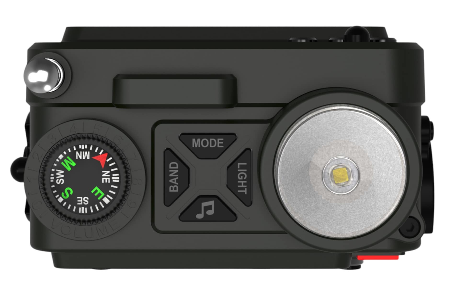 Radio alarmowe JB Tacticals R12 - Green