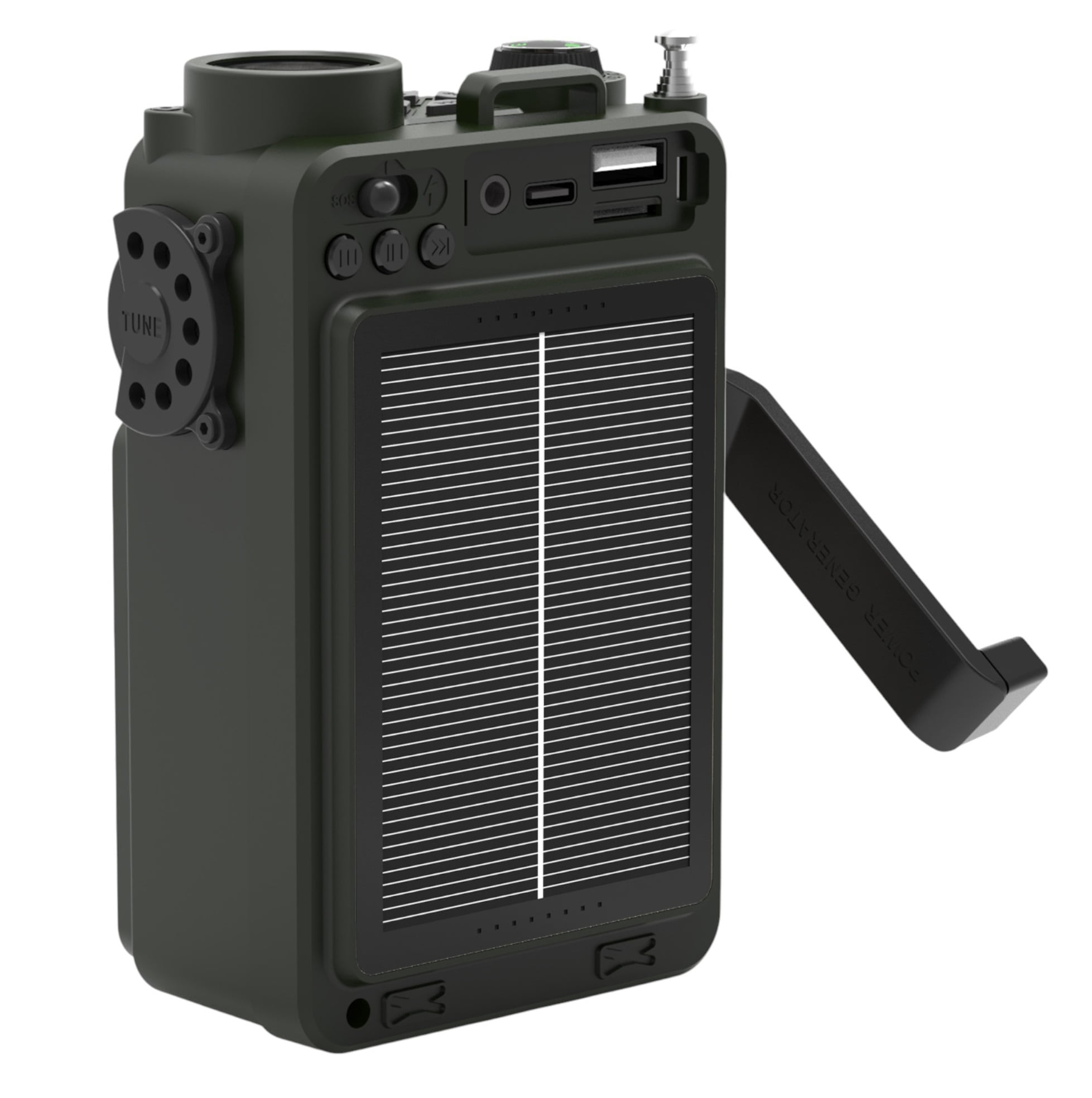 Radio alarmowe JB Tacticals R12 - Green