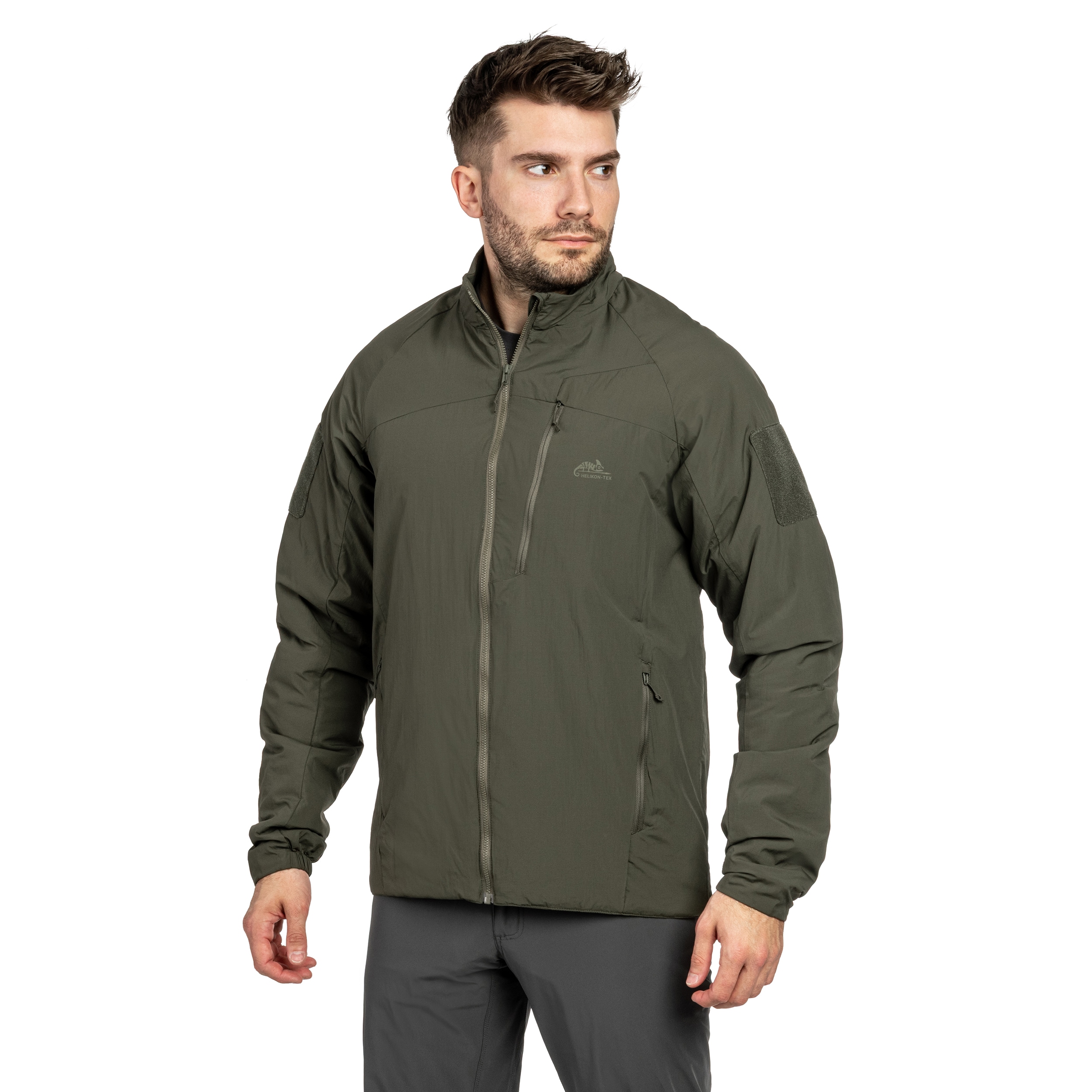 Kurtka Helikon-Tex Wolfhound Lite Full-Zip - Taiga Green