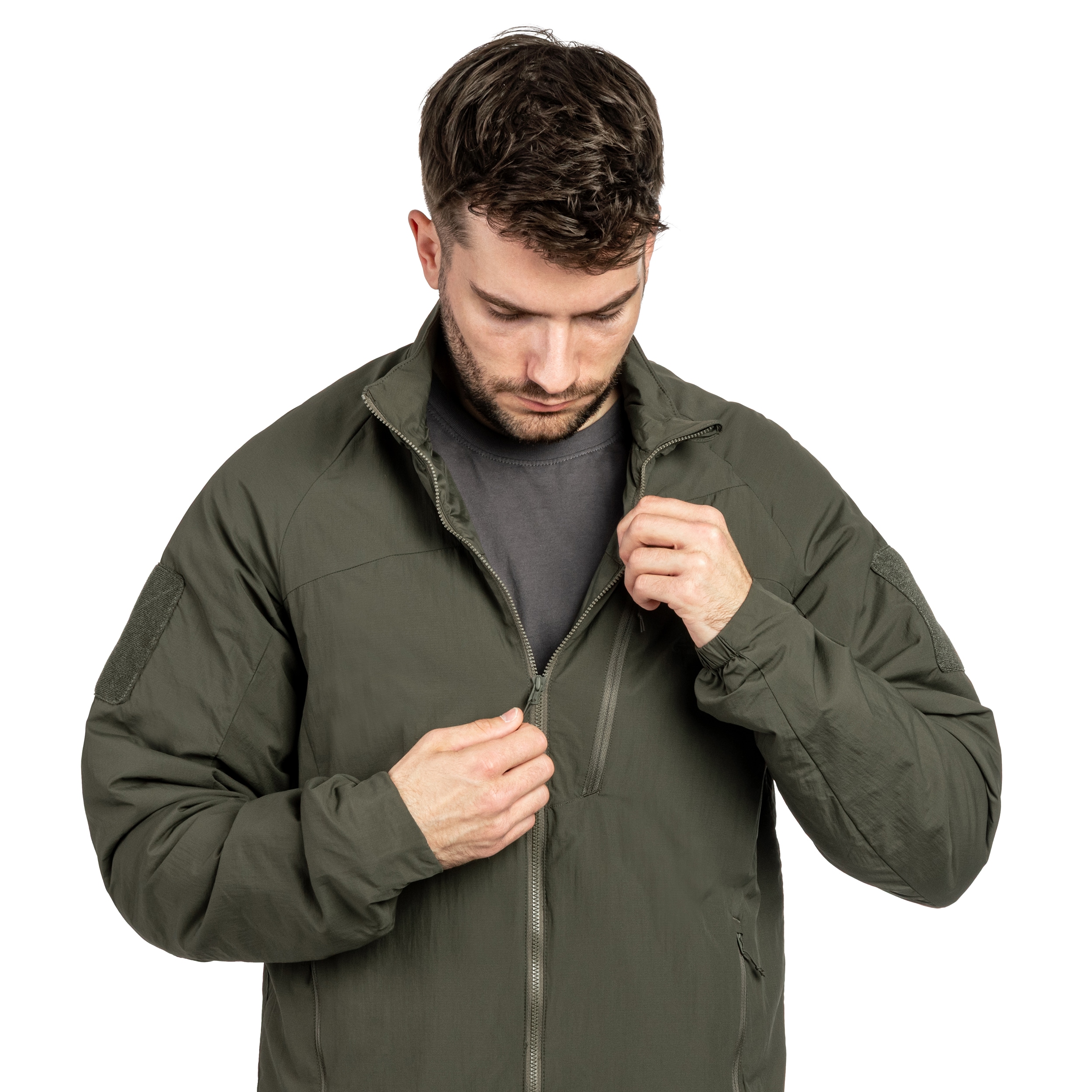 Kurtka Helikon-Tex Wolfhound Lite Full-Zip - Taiga Green