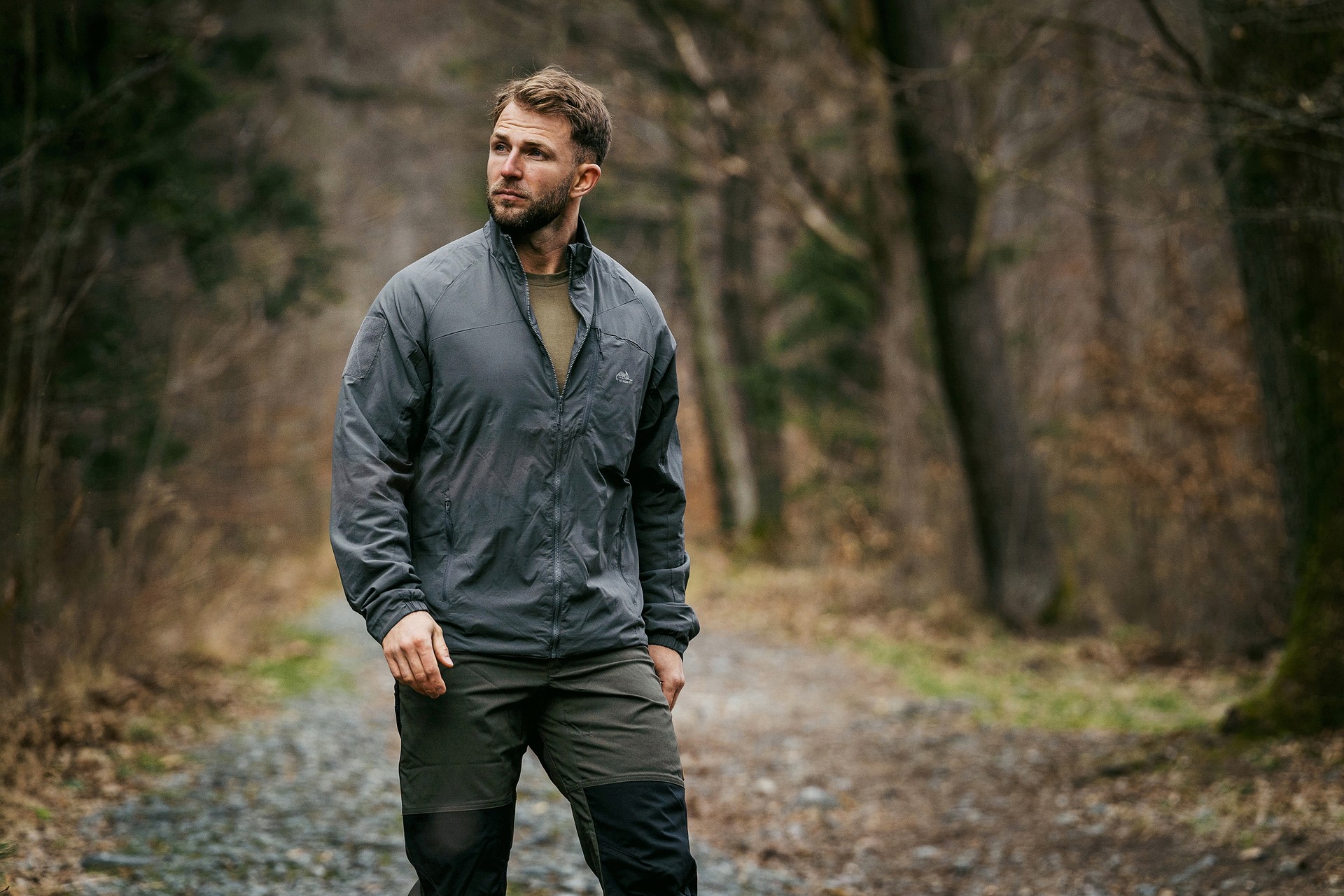 Kurtka Helikon-Tex Wolfhound Lite Full-Zip - Shadow Grey