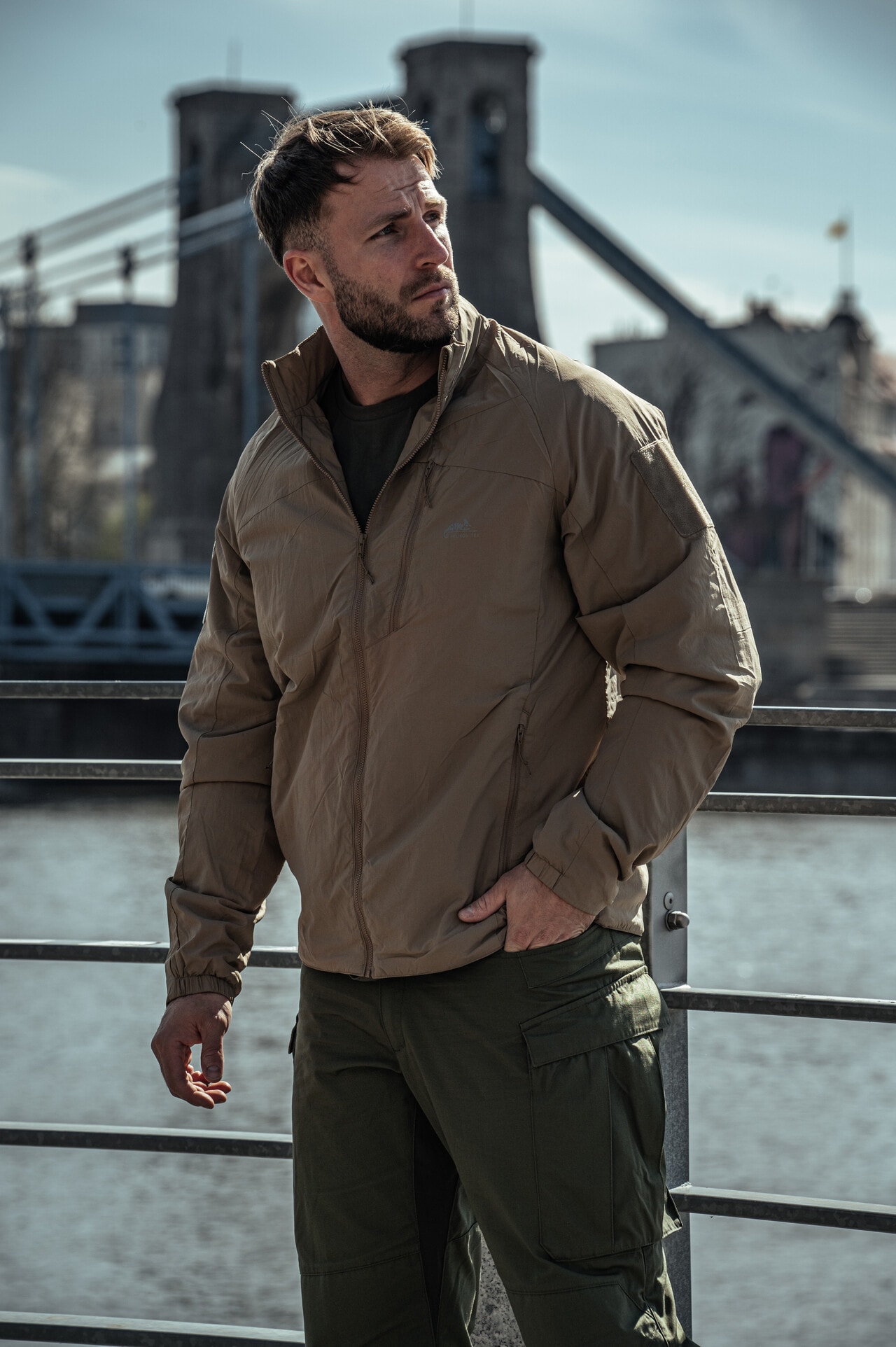 Kurtka Helikon-Tex Wolfhound Lite Full-Zip - Khaki