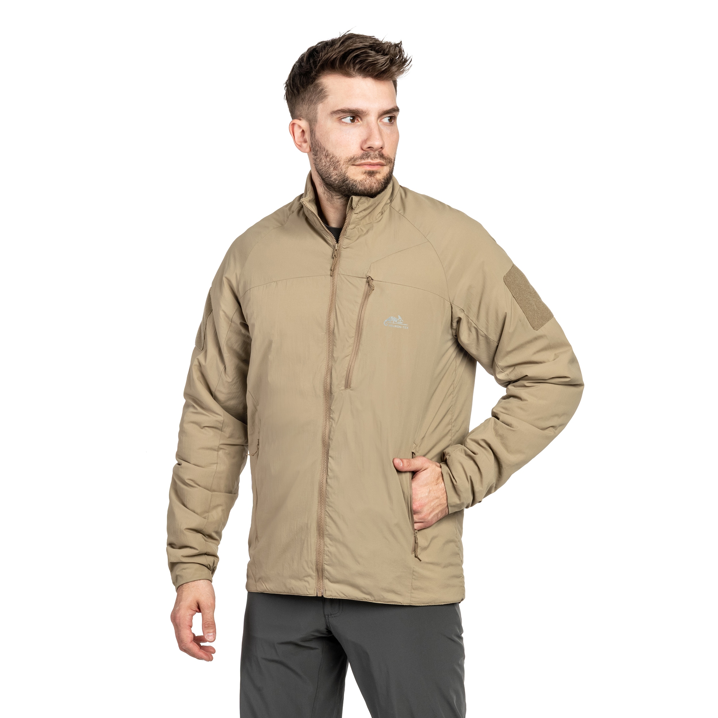 Kurtka Helikon-Tex Wolfhound Lite Full-Zip - Khaki