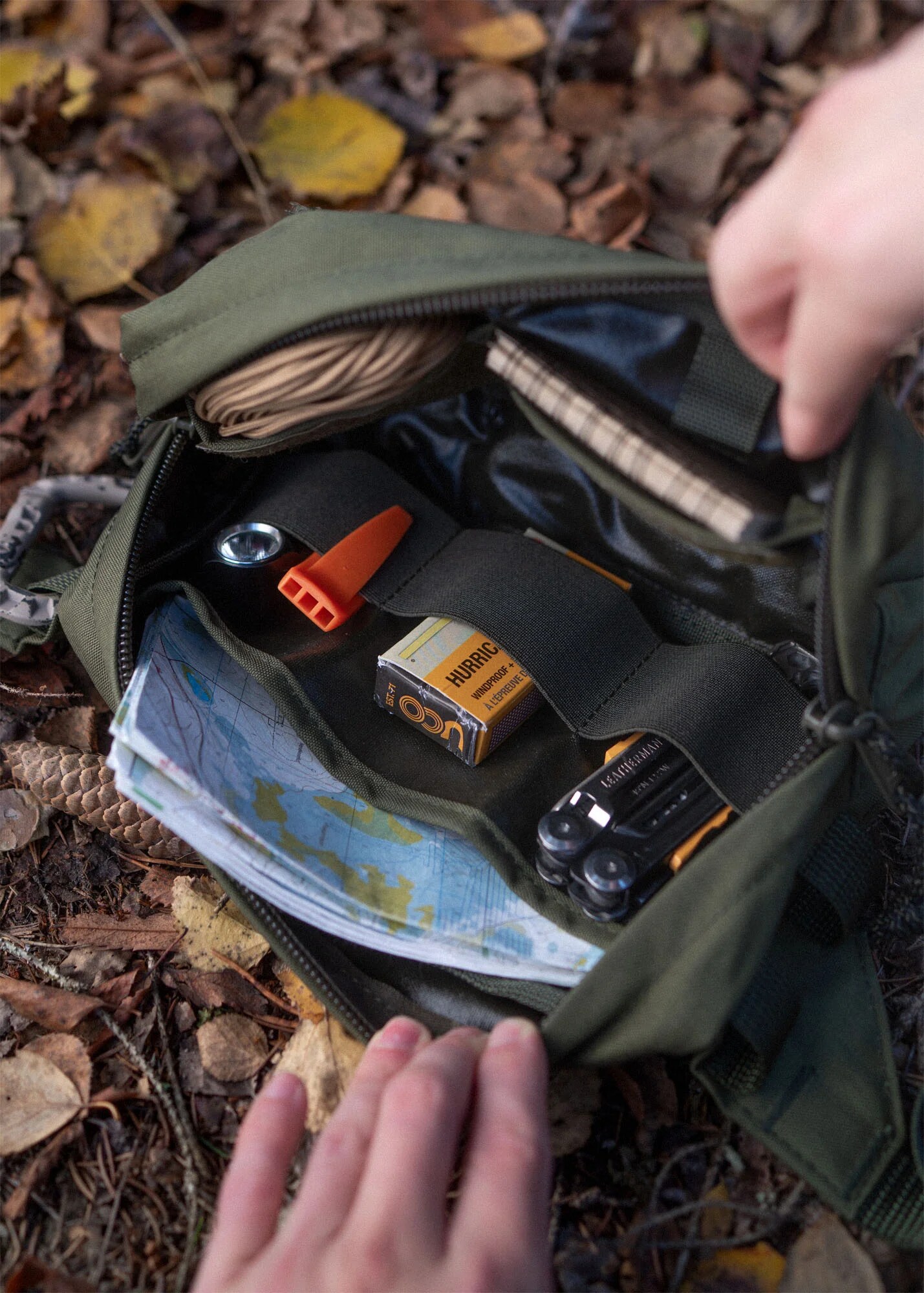 Бананка Savotta Suur-Kukkaro Hip Pack 2,6 л - Green