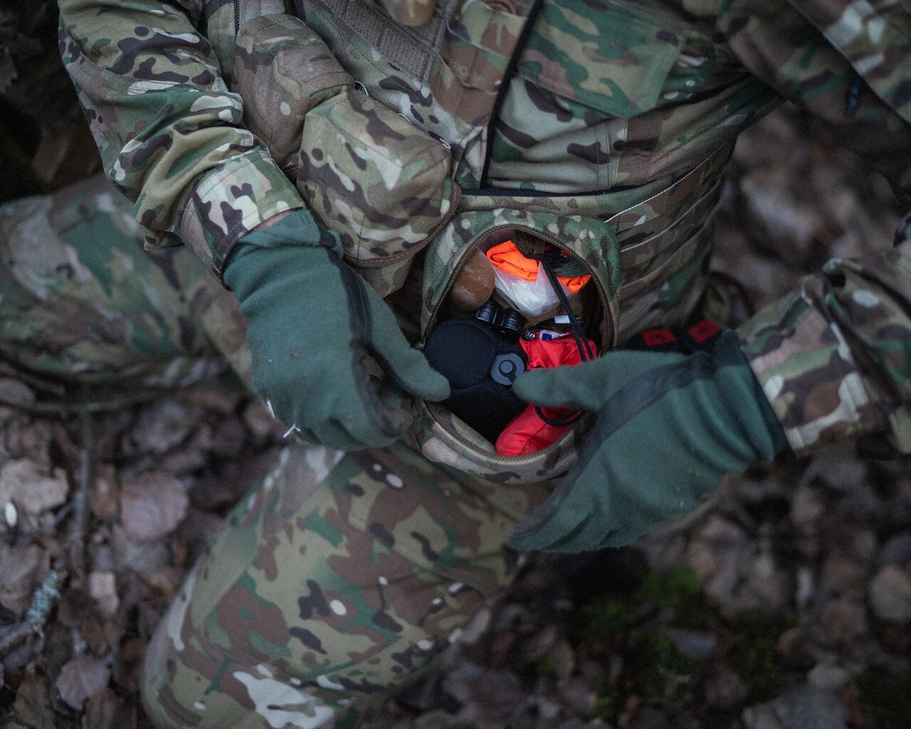 Kieszeń Savotta Zipped GP Pouch 3x3 - MultiCam