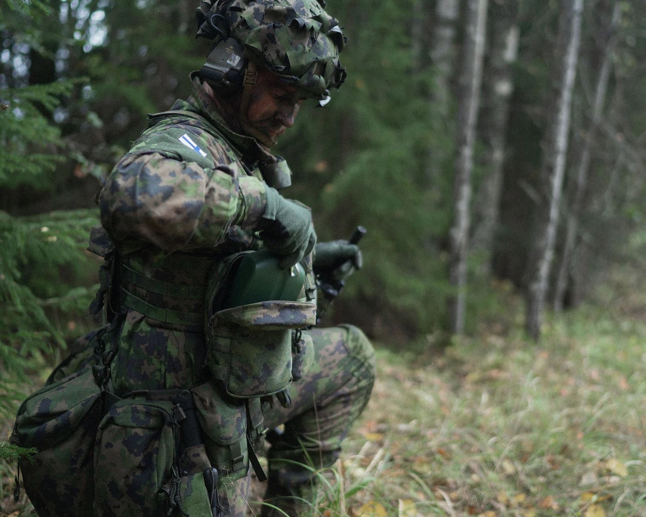 Kieszeń Savotta Zipped GP Pouch 3x4 - M05 Woodland