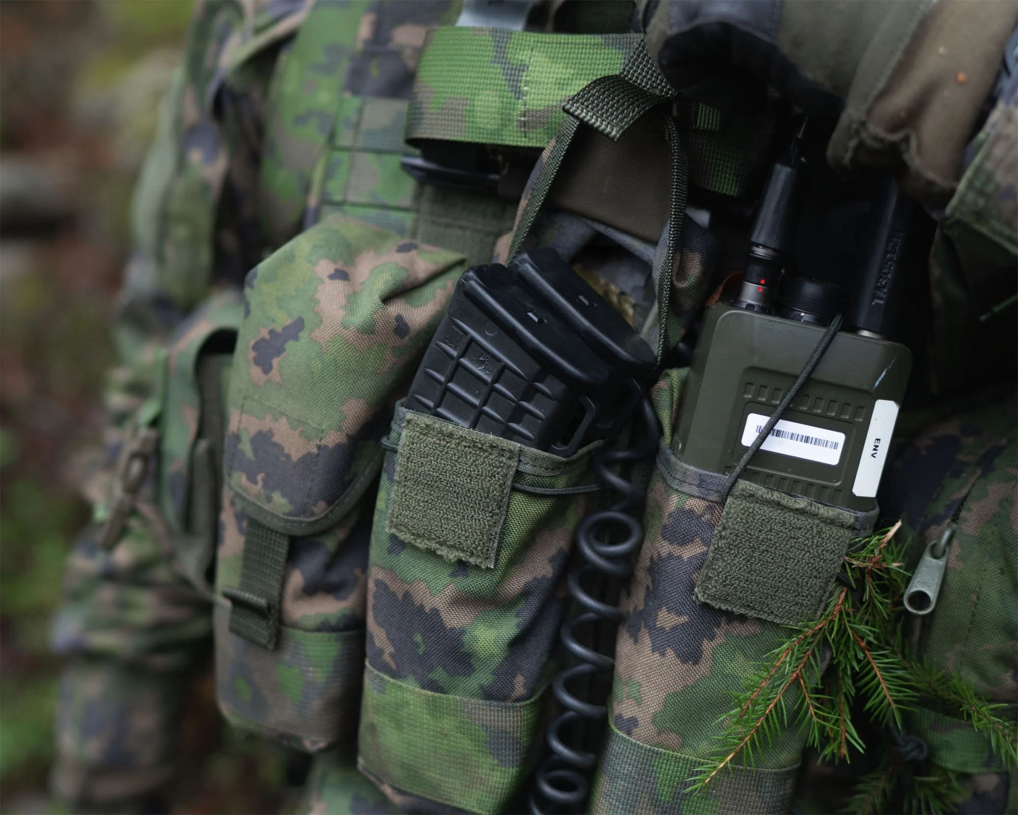 Подвійний підсумок Savotta для гвинтівкових магазинів AK/RK - M05 Woodland