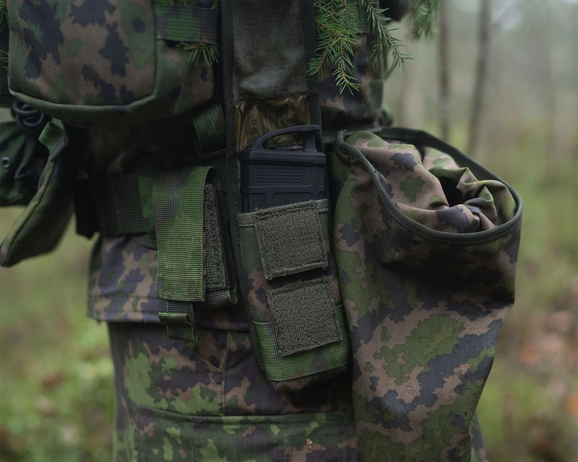 Підсумок для магазину Savotta AR15/AK - M05 Woodland