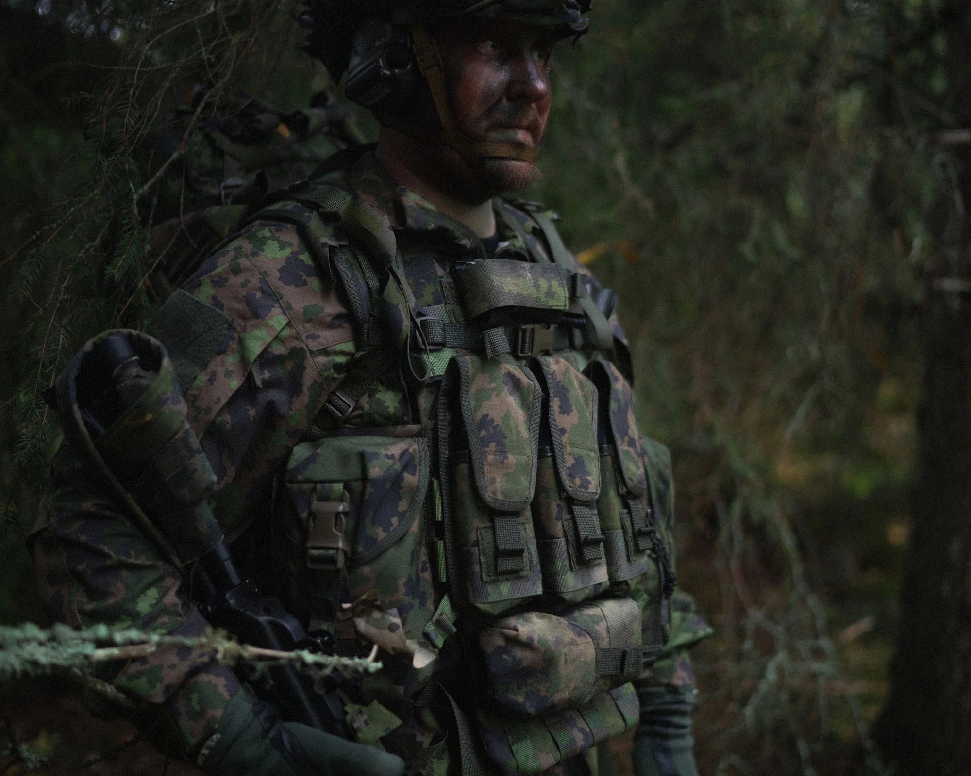 Savotta AR15/AK Magazine Pouch - M05 Finnish Woodland Camo