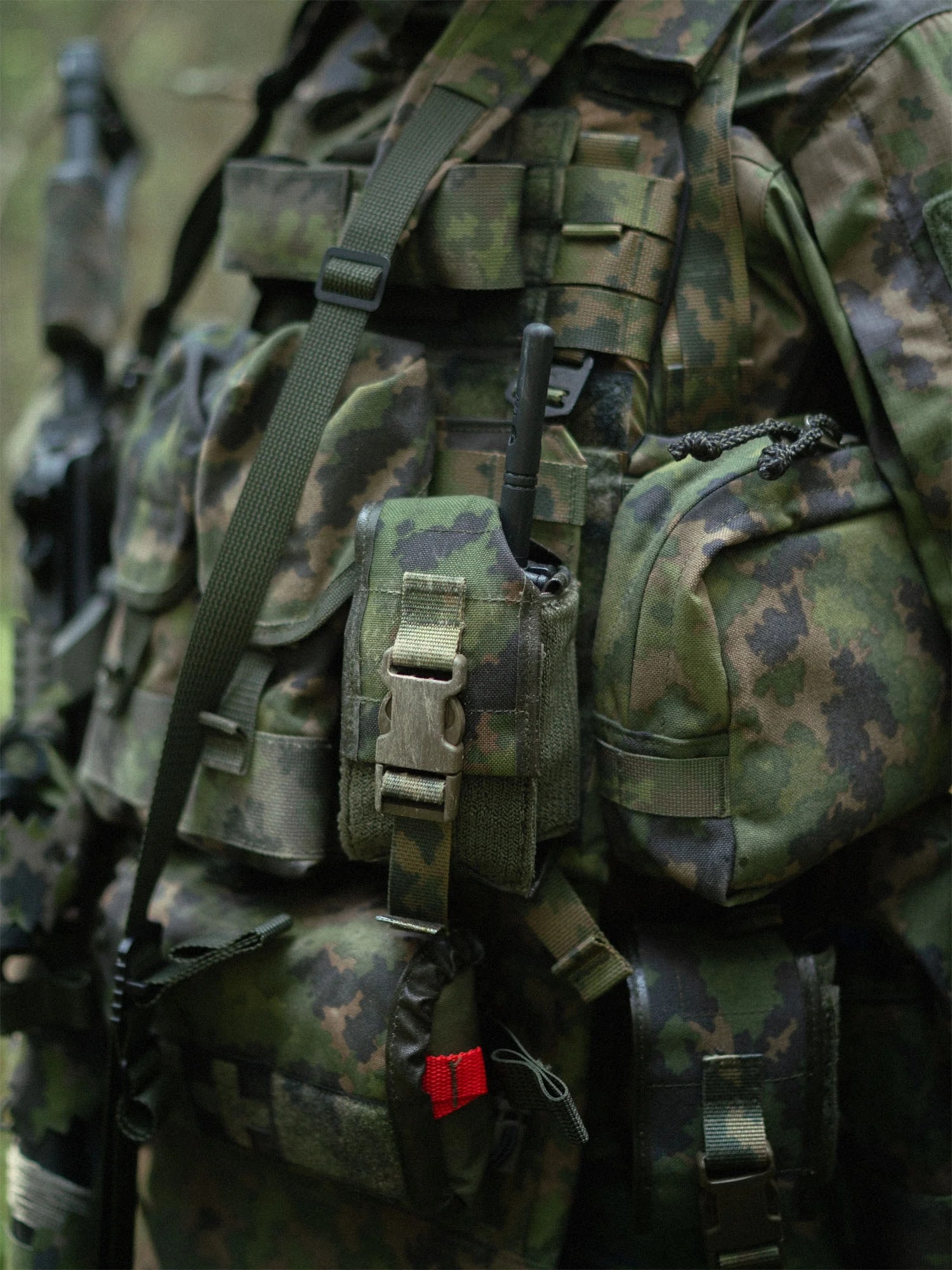 Ładownica Savotta Frag Smoke Pouch na granat - M05 Finnish Woodland Camo
