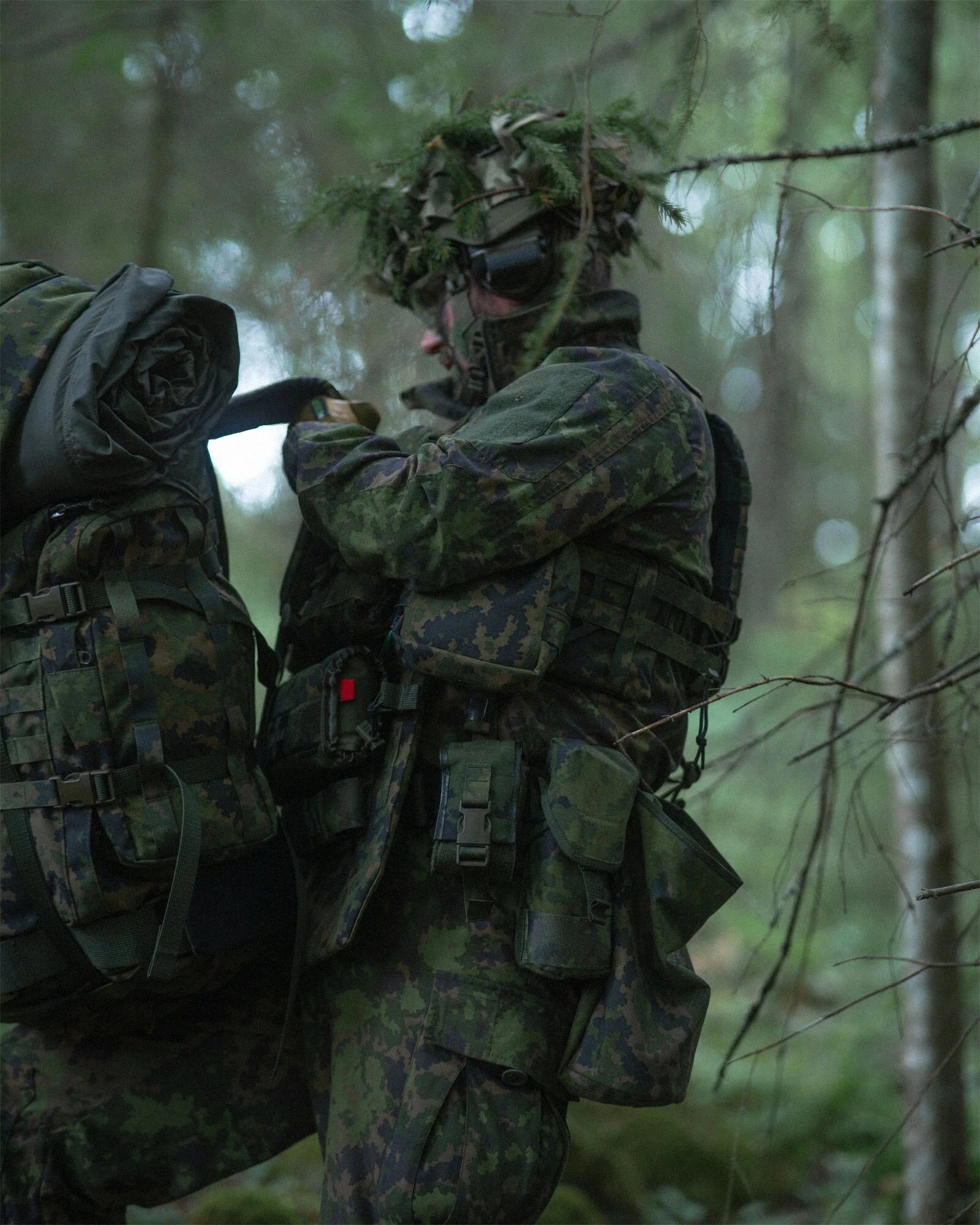 Ładownica Savotta Frag Smoke Pouch na granat - M05 Woodland