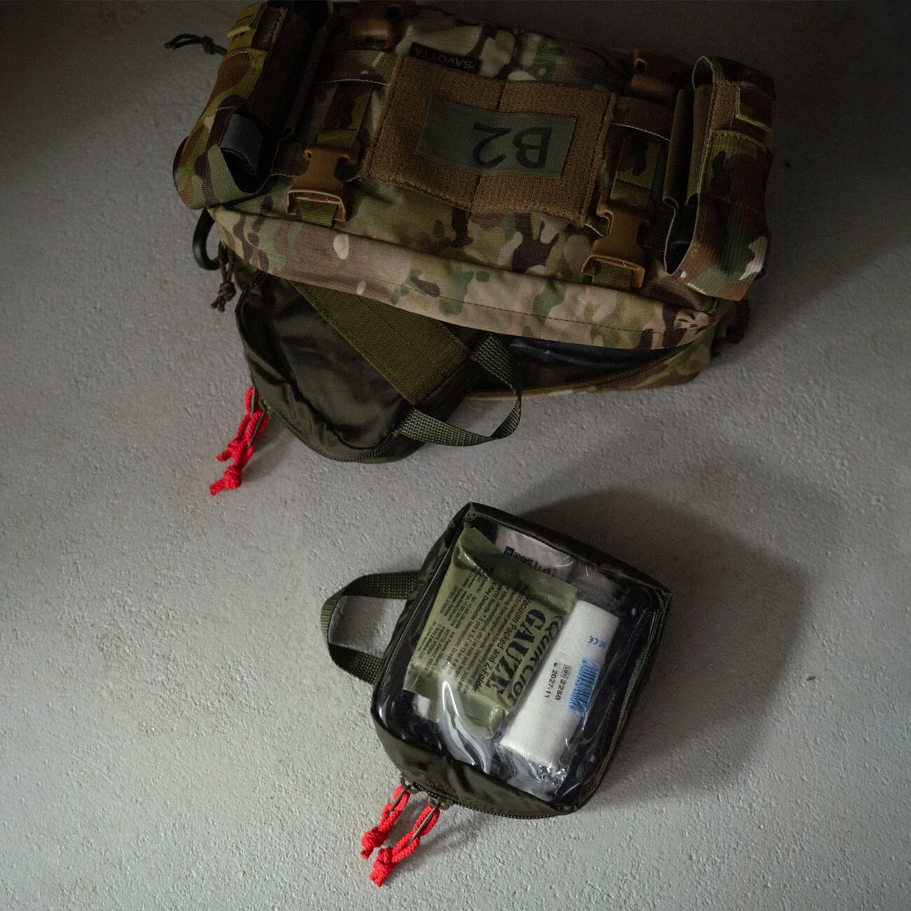 Organizer Savotta Med 15 x 15 cm - Brown